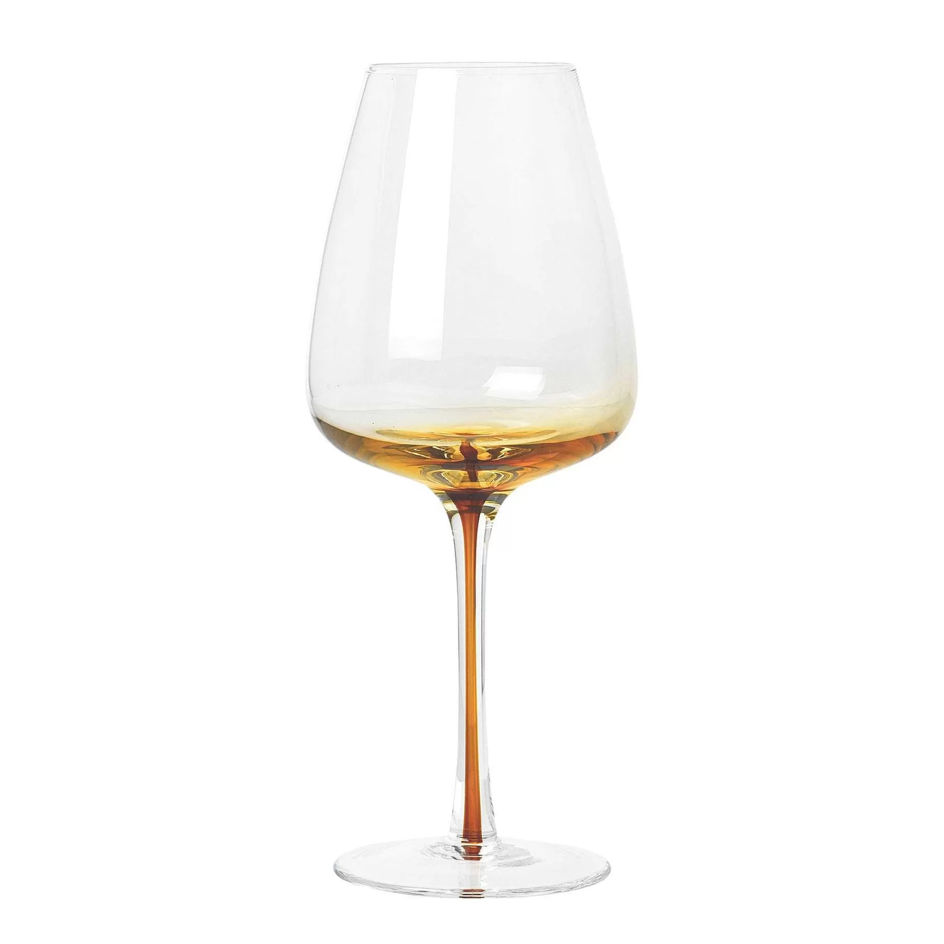 Broste Copenhagen Vinglass*Amber Hvitvinsglass