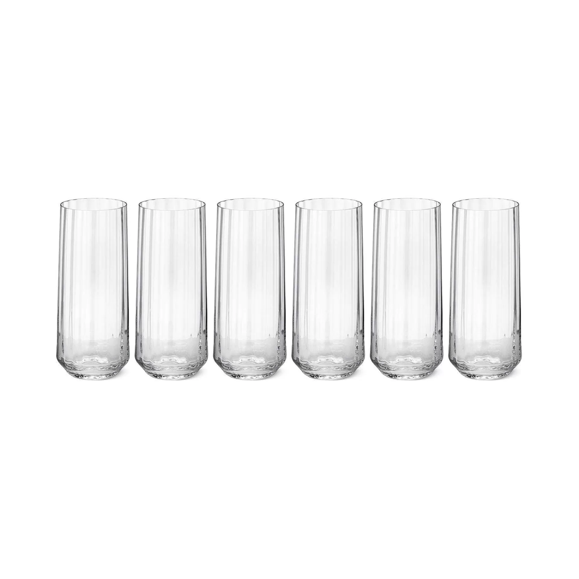 Georg Jensen Highballglass & Longdrinkglass*Bernadotte Highball-Glass 6-Pakning