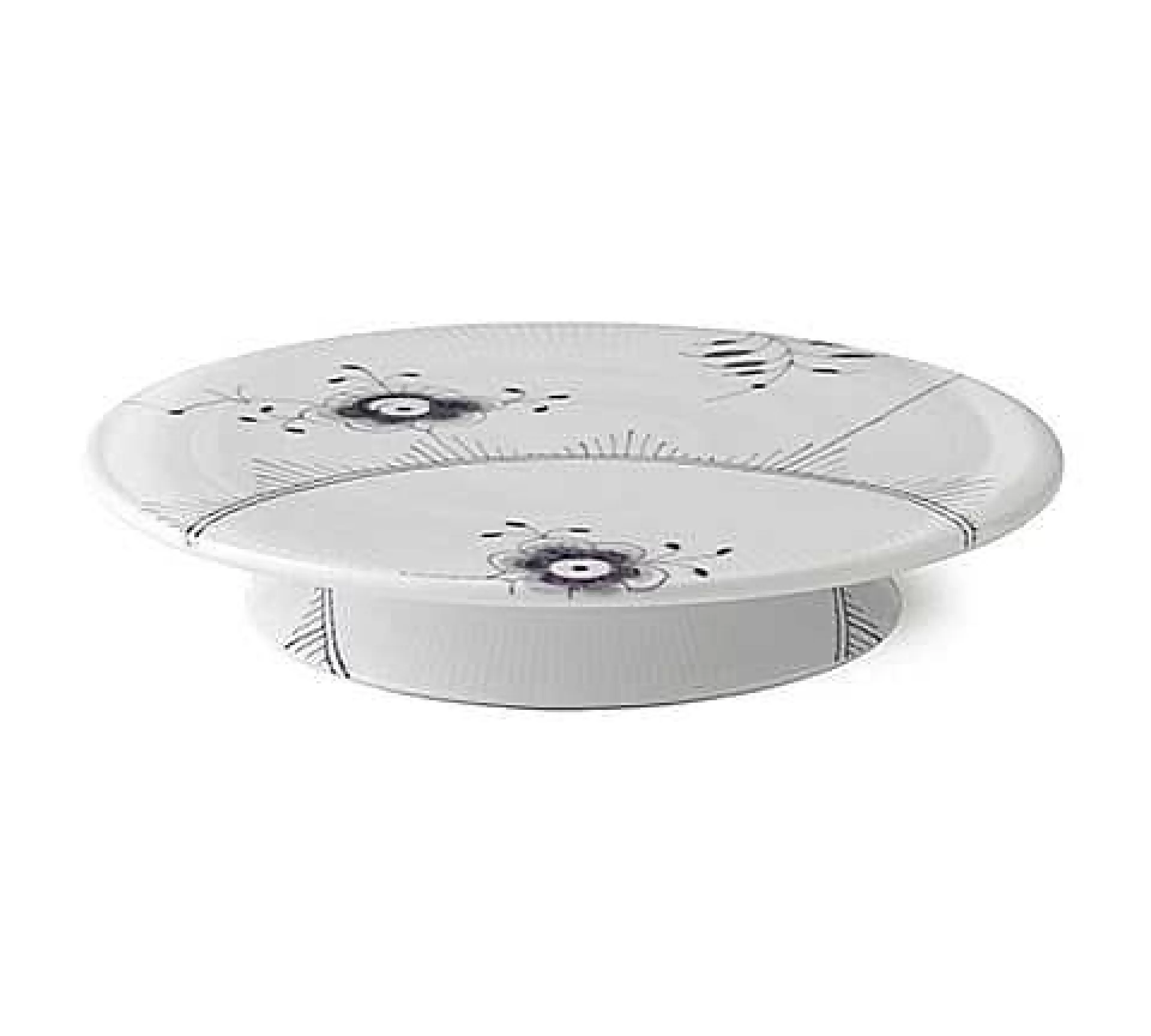 Royal Copenhagen Kakefat*Black Fluted Mega Kakefat