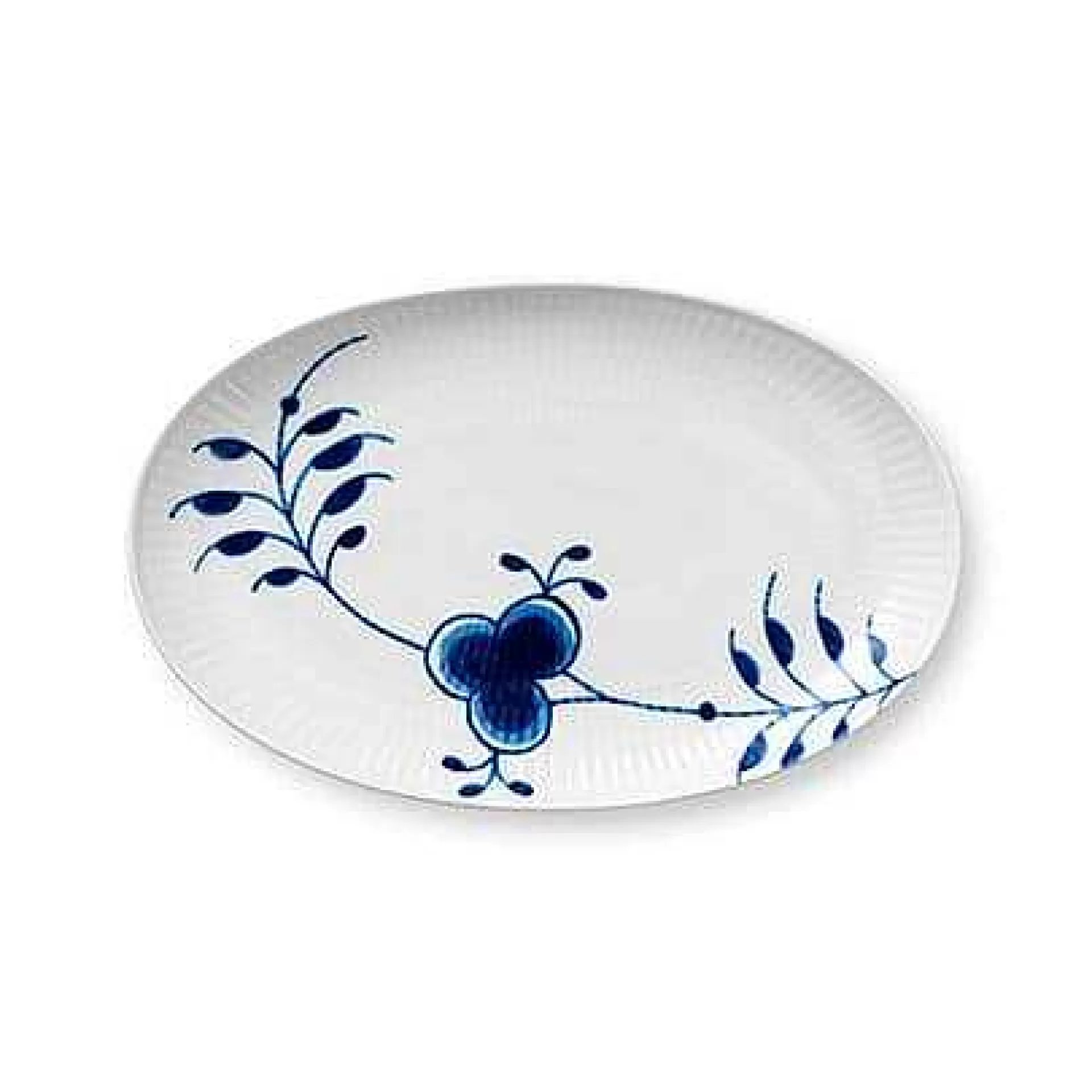 Royal Copenhagen Serveringsfat*Blue Fluted Mega Ovalt Fat