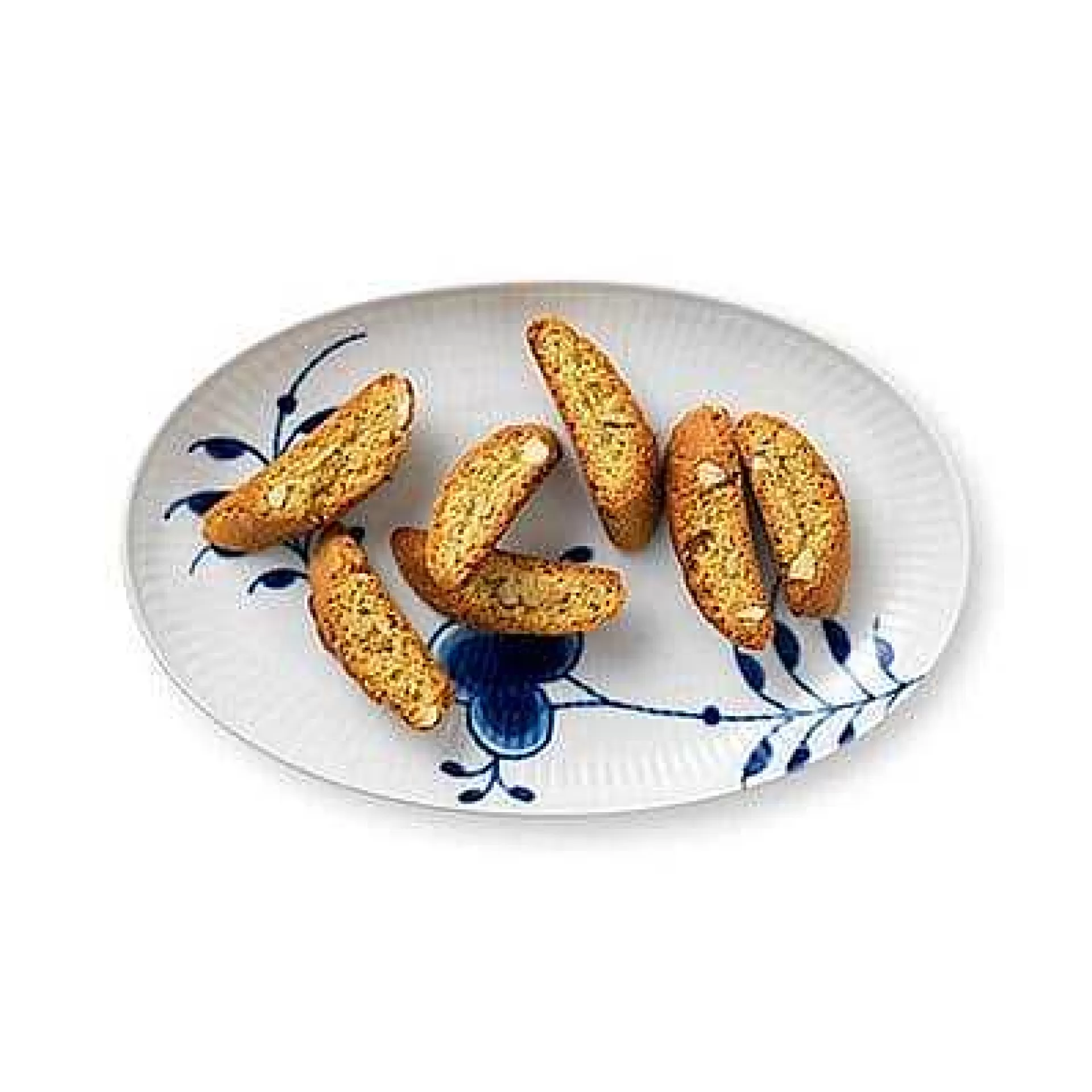 Royal Copenhagen Serveringsfat*Blue Fluted Mega Ovalt Fat