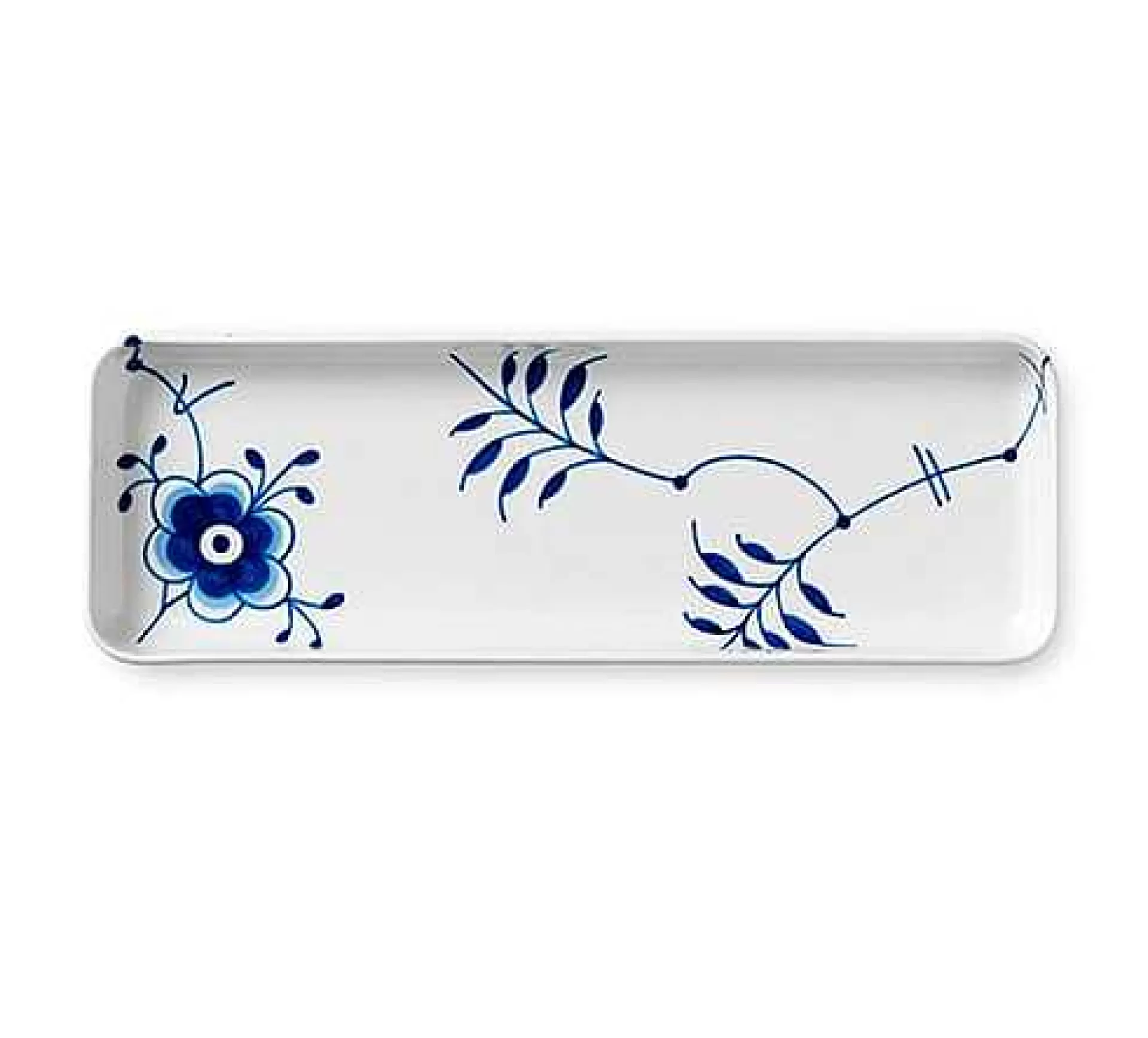 Royal Copenhagen Serveringsfat*Blue Fluted Mega Rektangulaert Fat