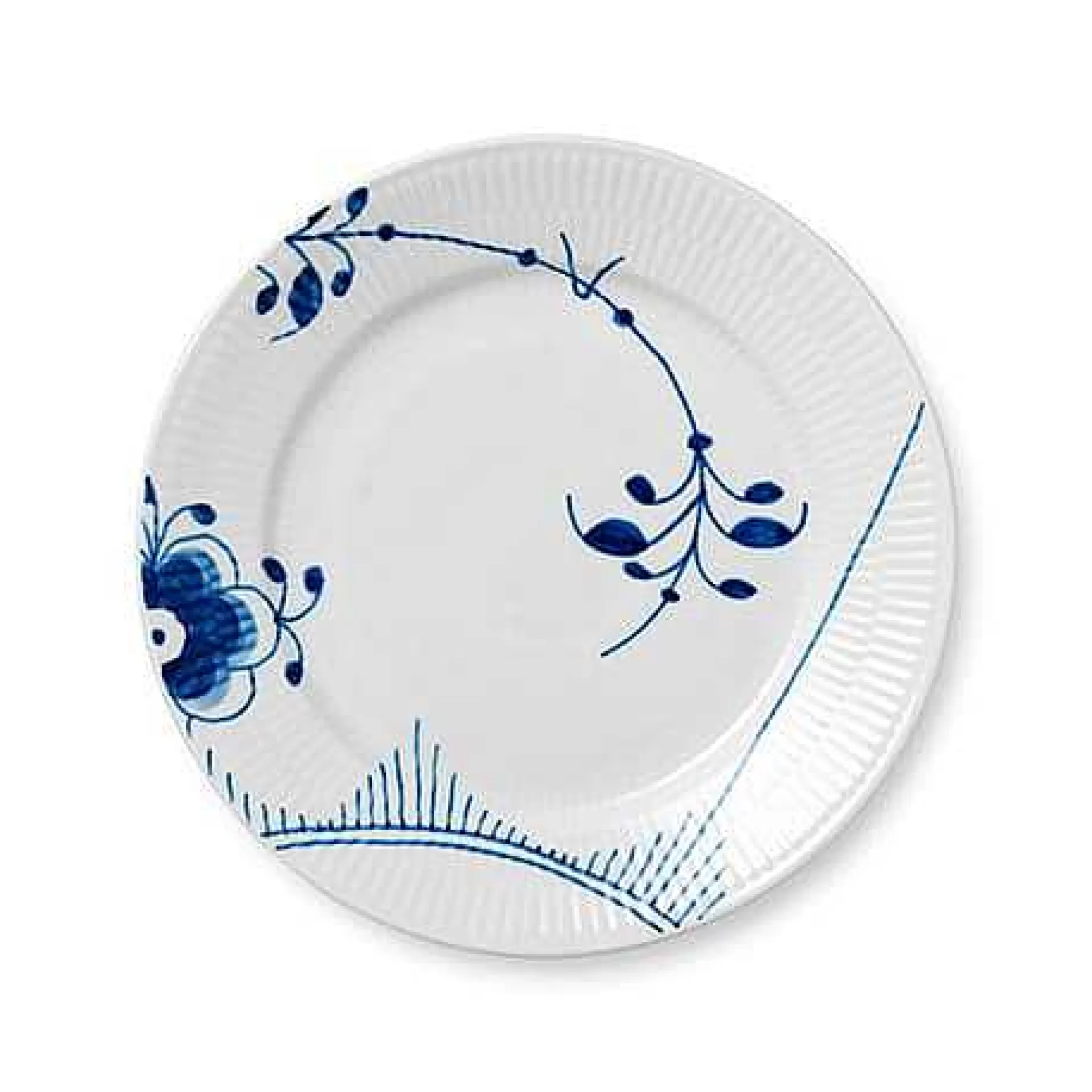 Royal Copenhagen Asjetter*Blue Fluted Mega Tallerken 2