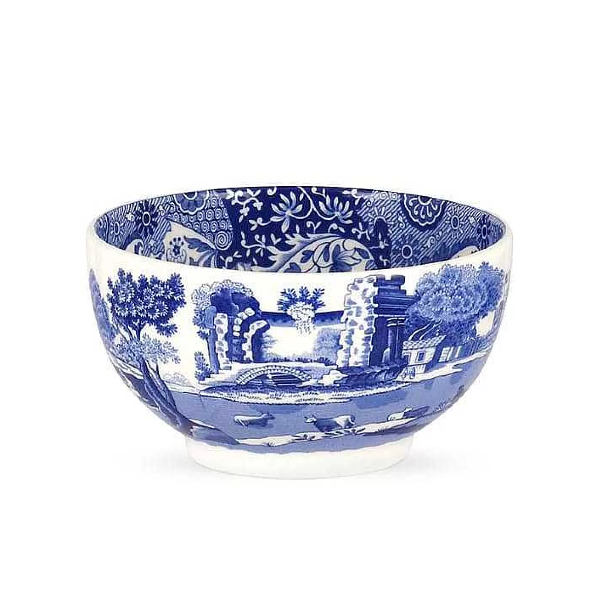 Spode Frokostskåler*Blue Italian Dyp Skal