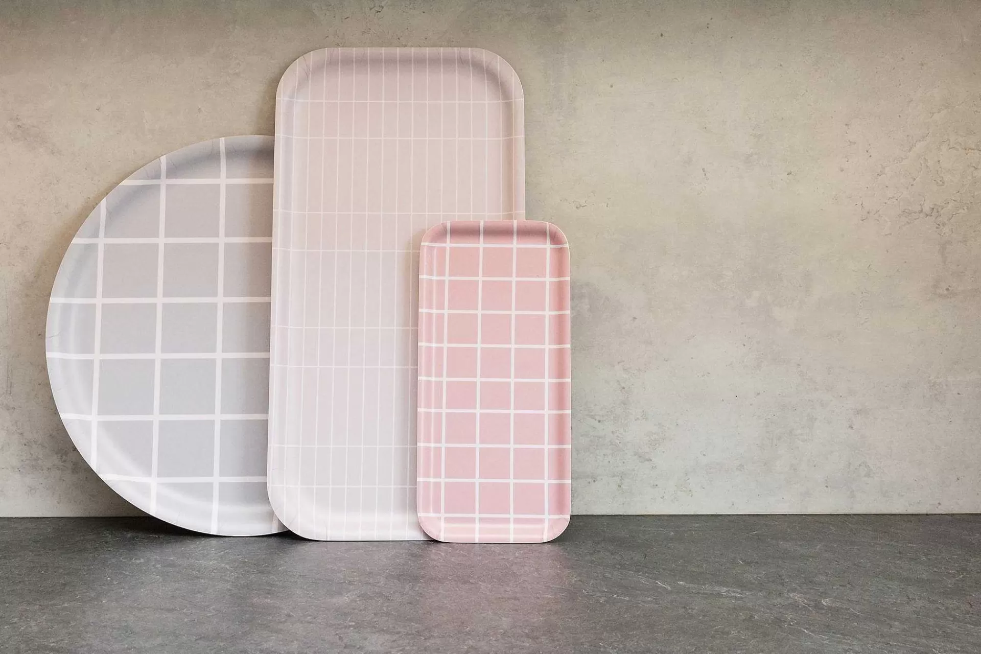 Muurla Brett*Checks & Stripes Brett 22 X 43 Cm