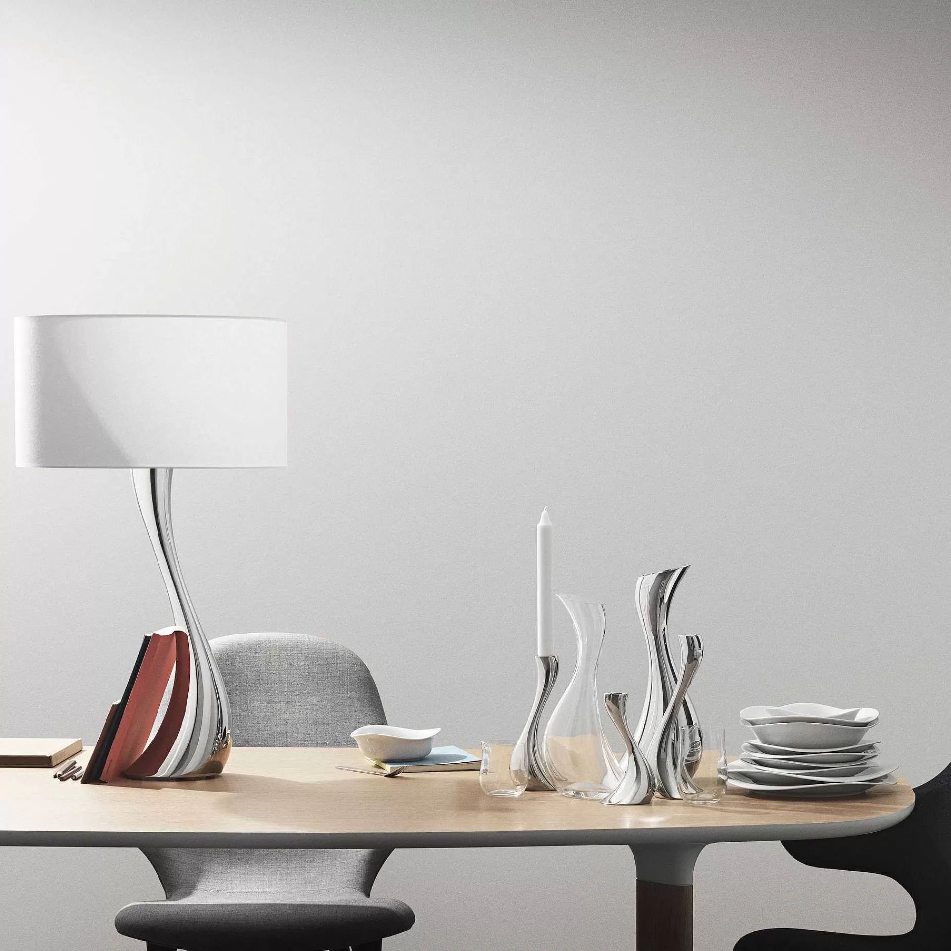 Georg Jensen Cobra Karaffel Rustfritt Stal