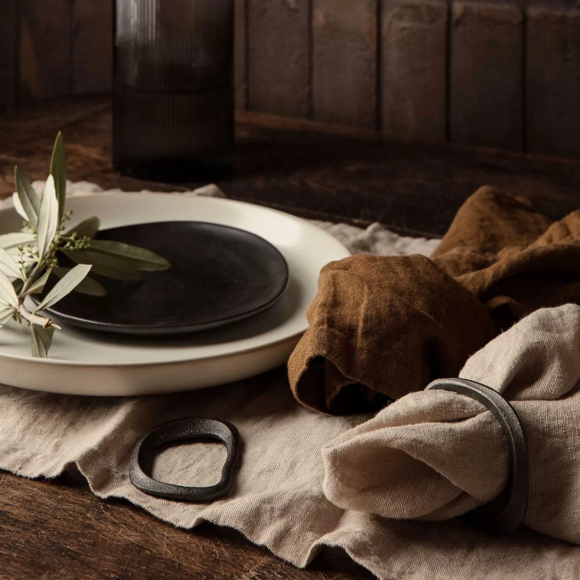 Ferm LIVING Flow Serviettring 4-Stk.