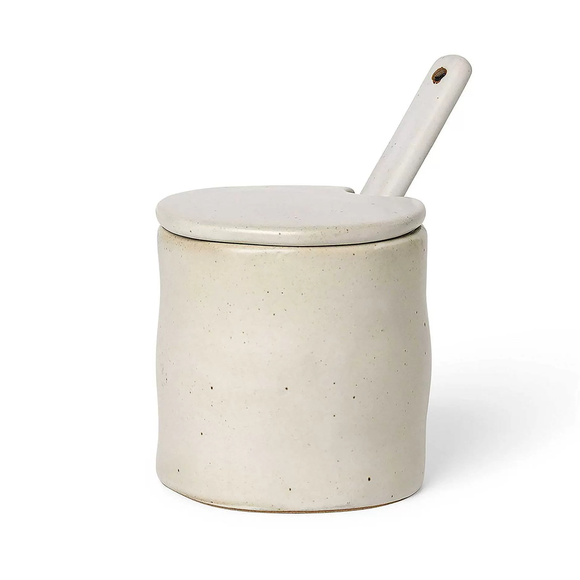 Ferm LIVING Sukkerskåler*Flow Syltetoykrukke Med Skje