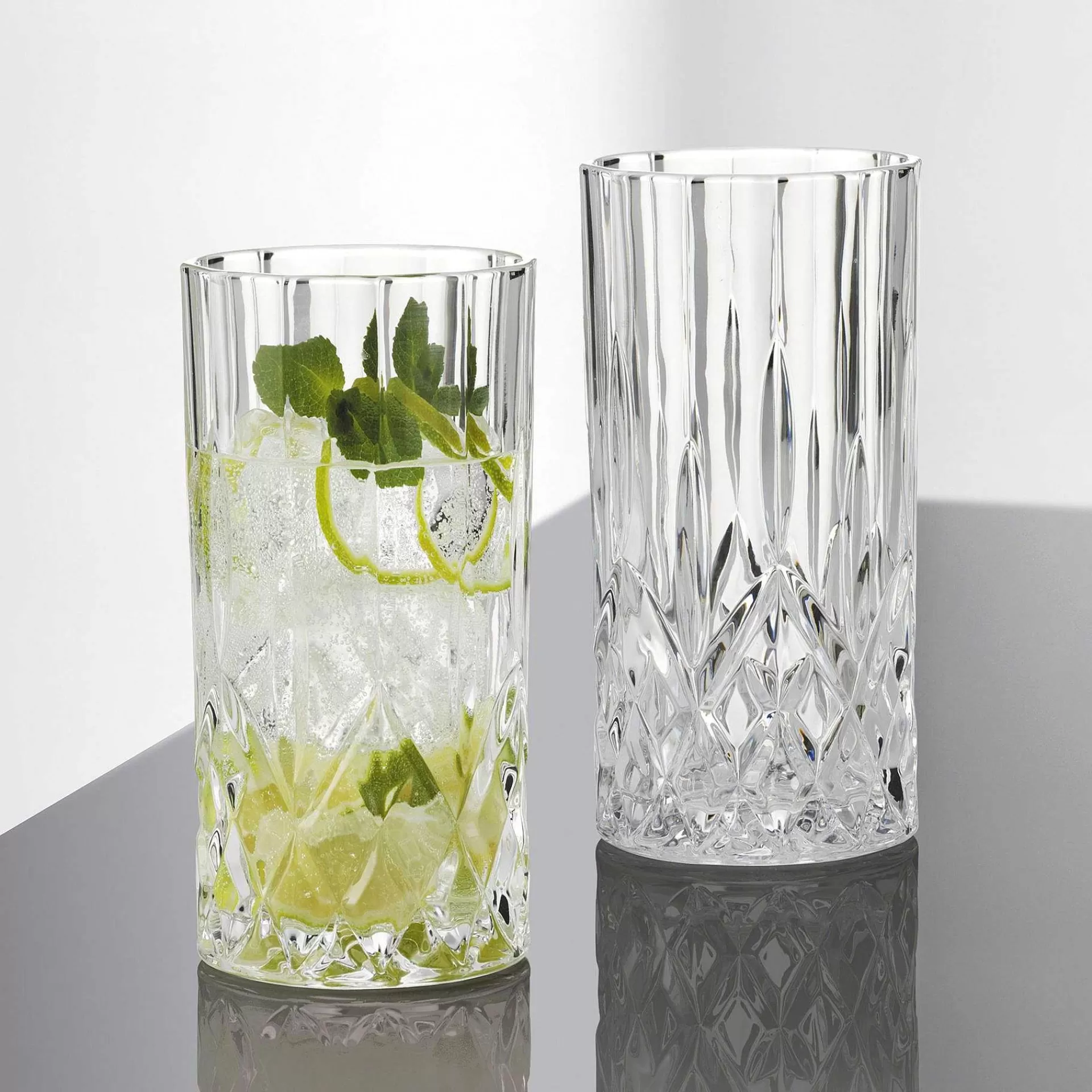 Aida Highballglass & Longdrinkglass*Harvey Drinkeglass 2-Pakn.