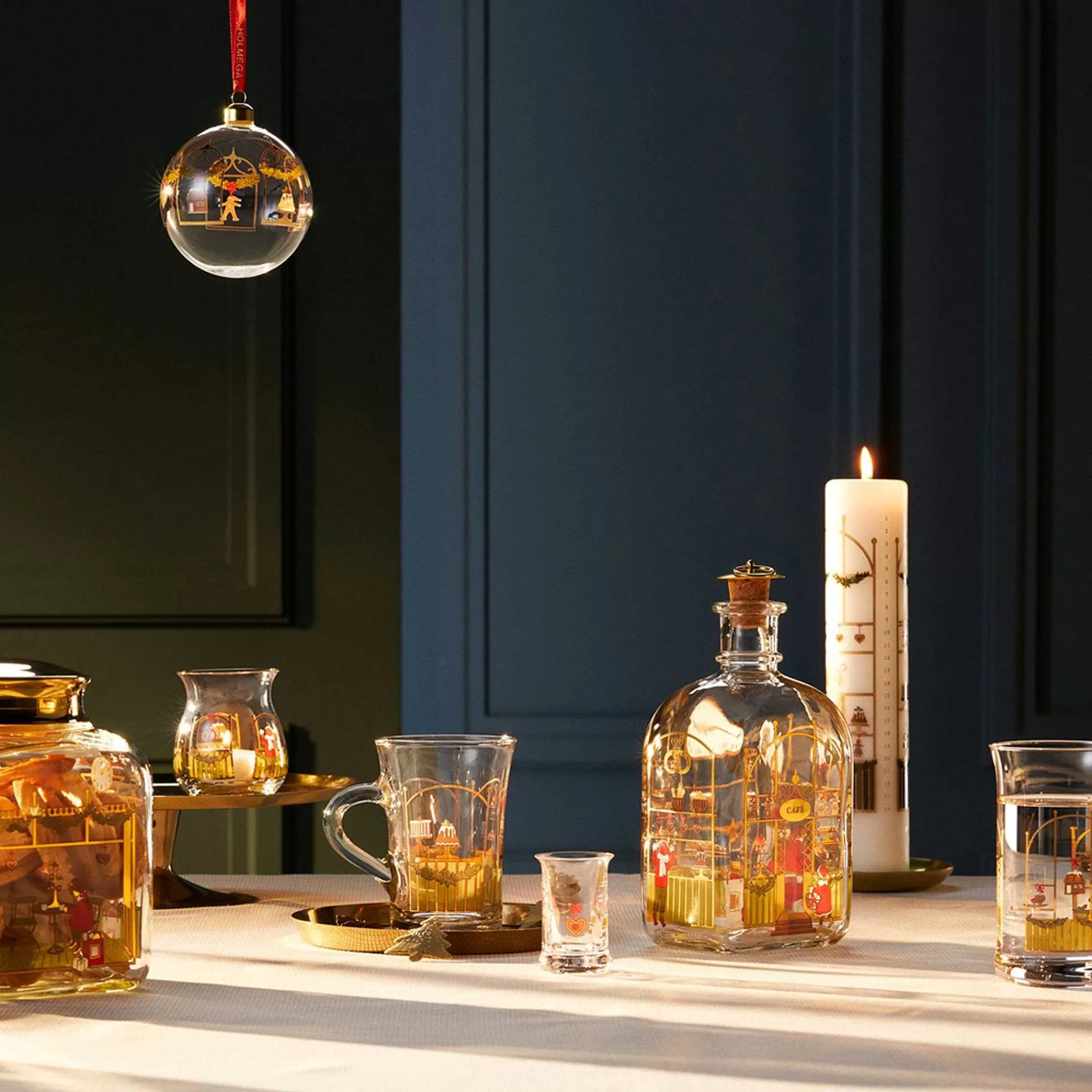 Holmegaard Gløggkopper* Christmas Glass For Varme Juledrikker 24 Cl 2-Pakning