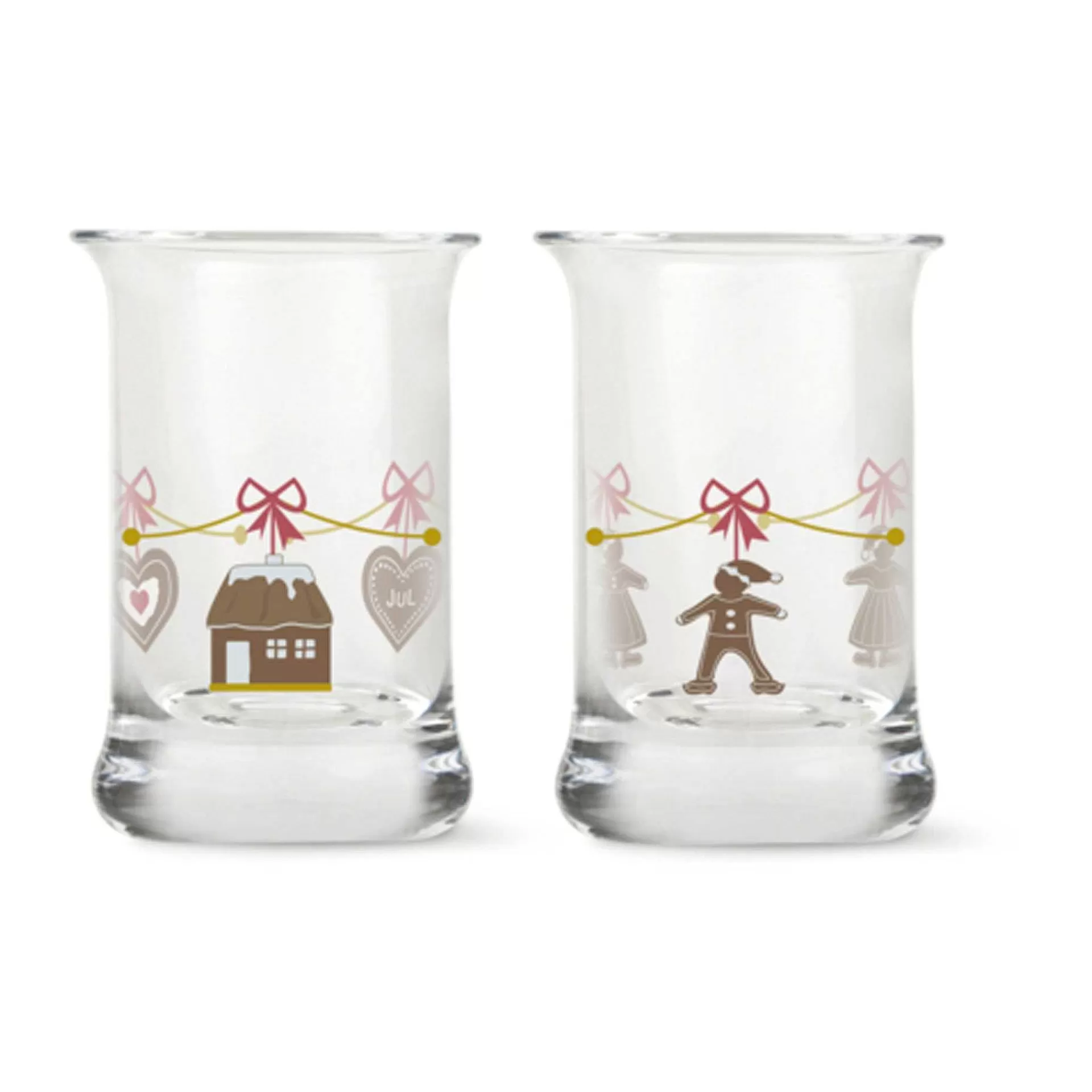 Holmegaard Drammeglass* Christmas Juledramglass 2-Pakn.