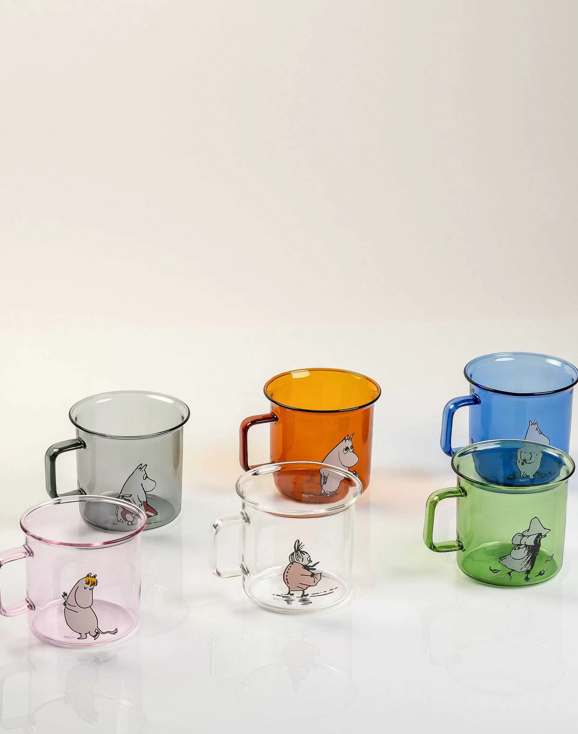 Muurla Mummikopper*Moominpappa Glasskopp 35 Cl