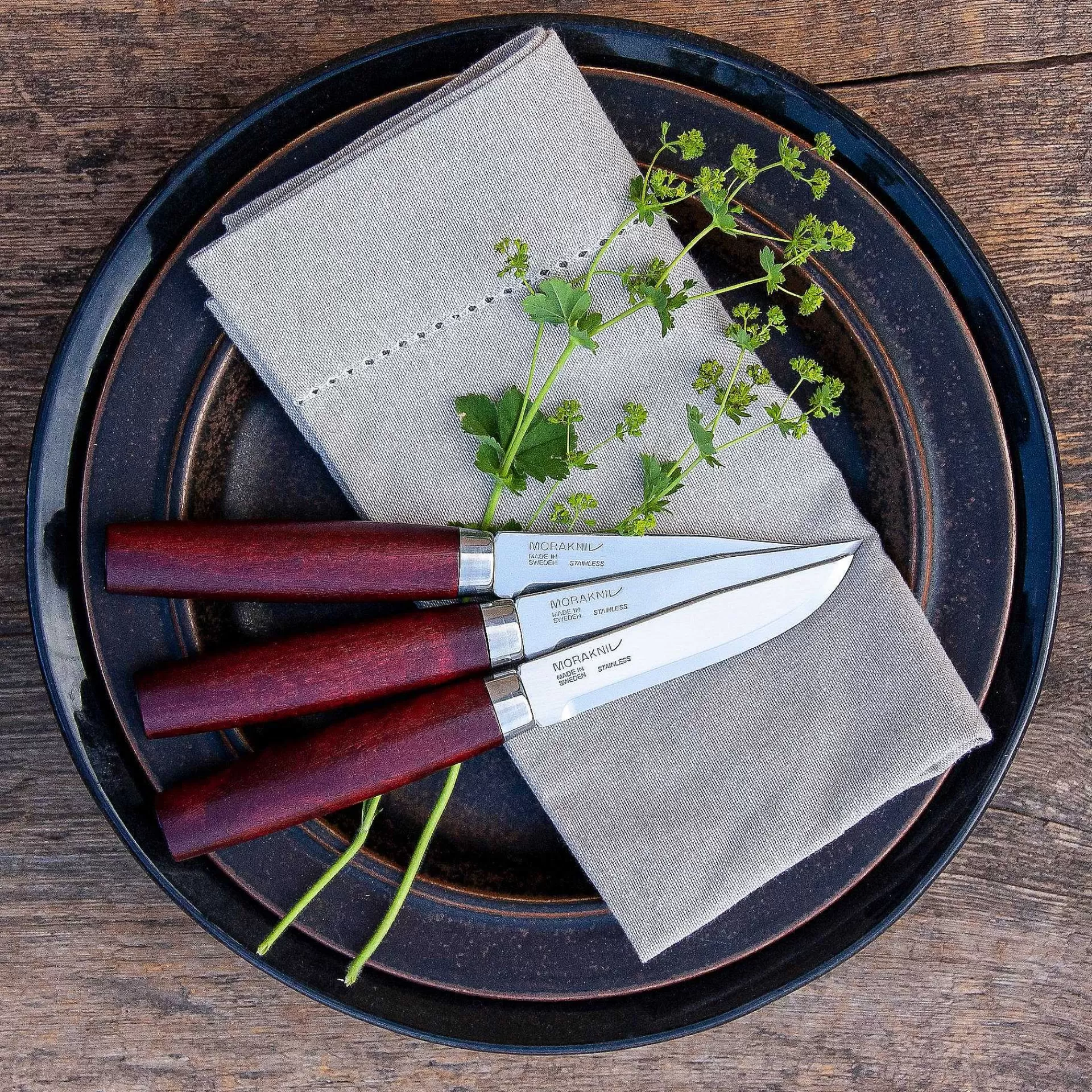 Morakniv Classic Steak Knife 4-Stk.