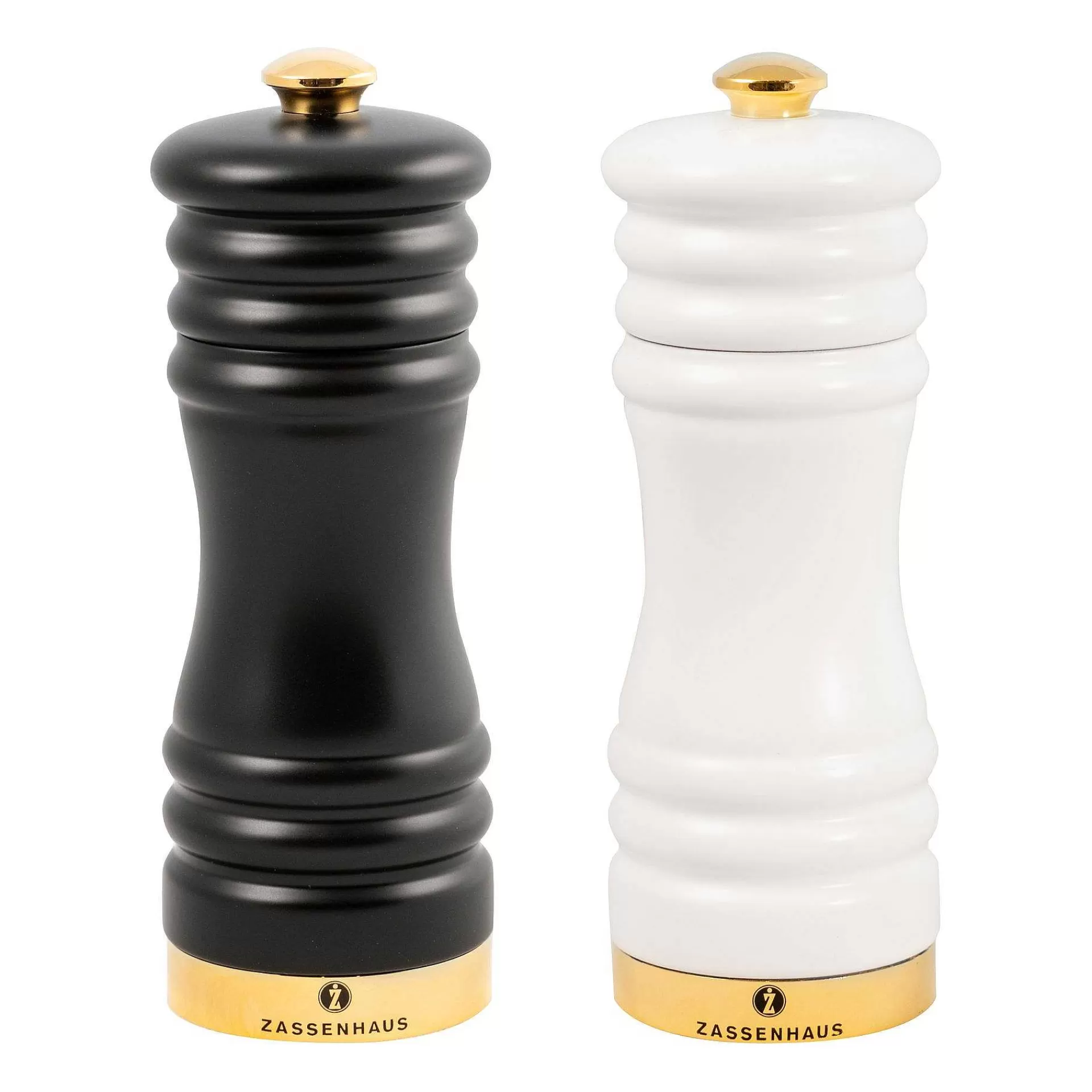 Zassenhaus Munchen Salt- Og Pepperkvern Matt 15 Cm 2 Deler