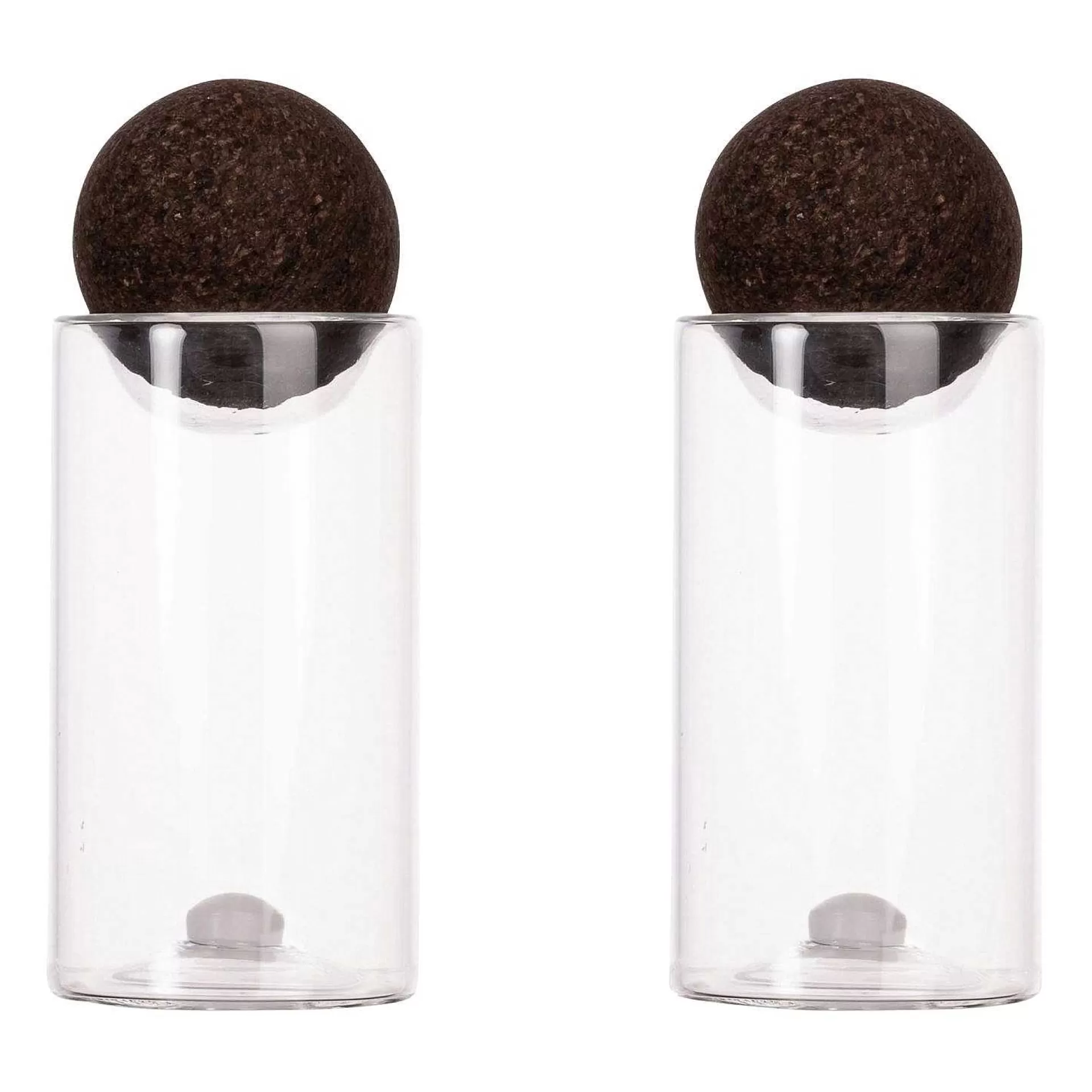 Sagaform Nature Salt- Och Pepparset Med Korkkula 2-Pack