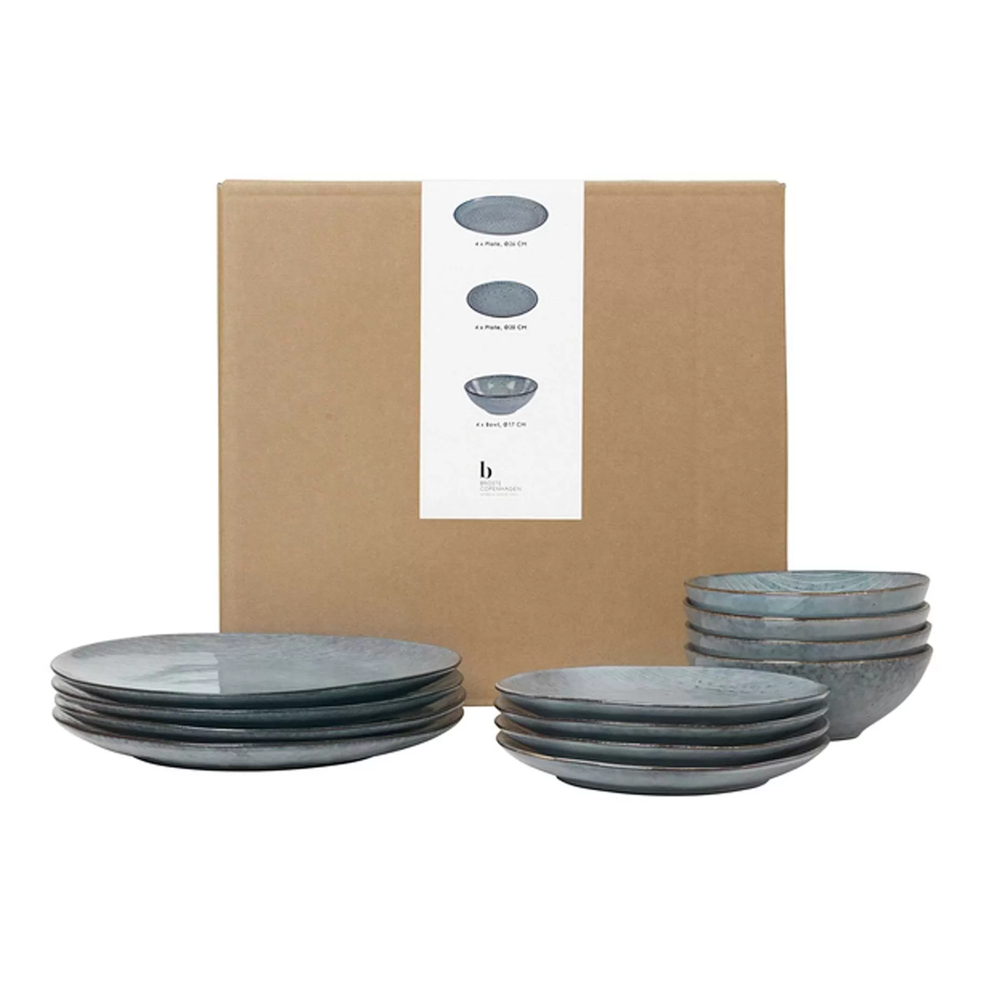 Broste Copenhagen Servise & Startsett*Nordic Sea Servise Sett