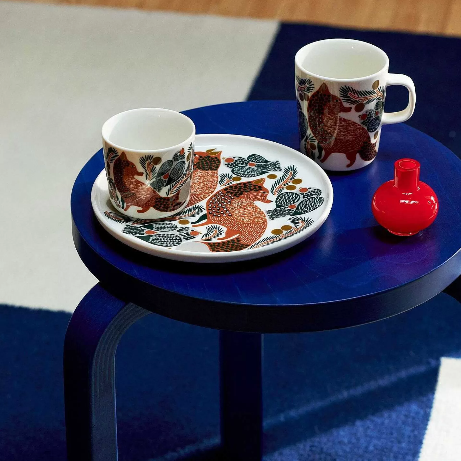 Marimekko Kaffekopper*Oiva Ketunmarja Kopp 25 Cl