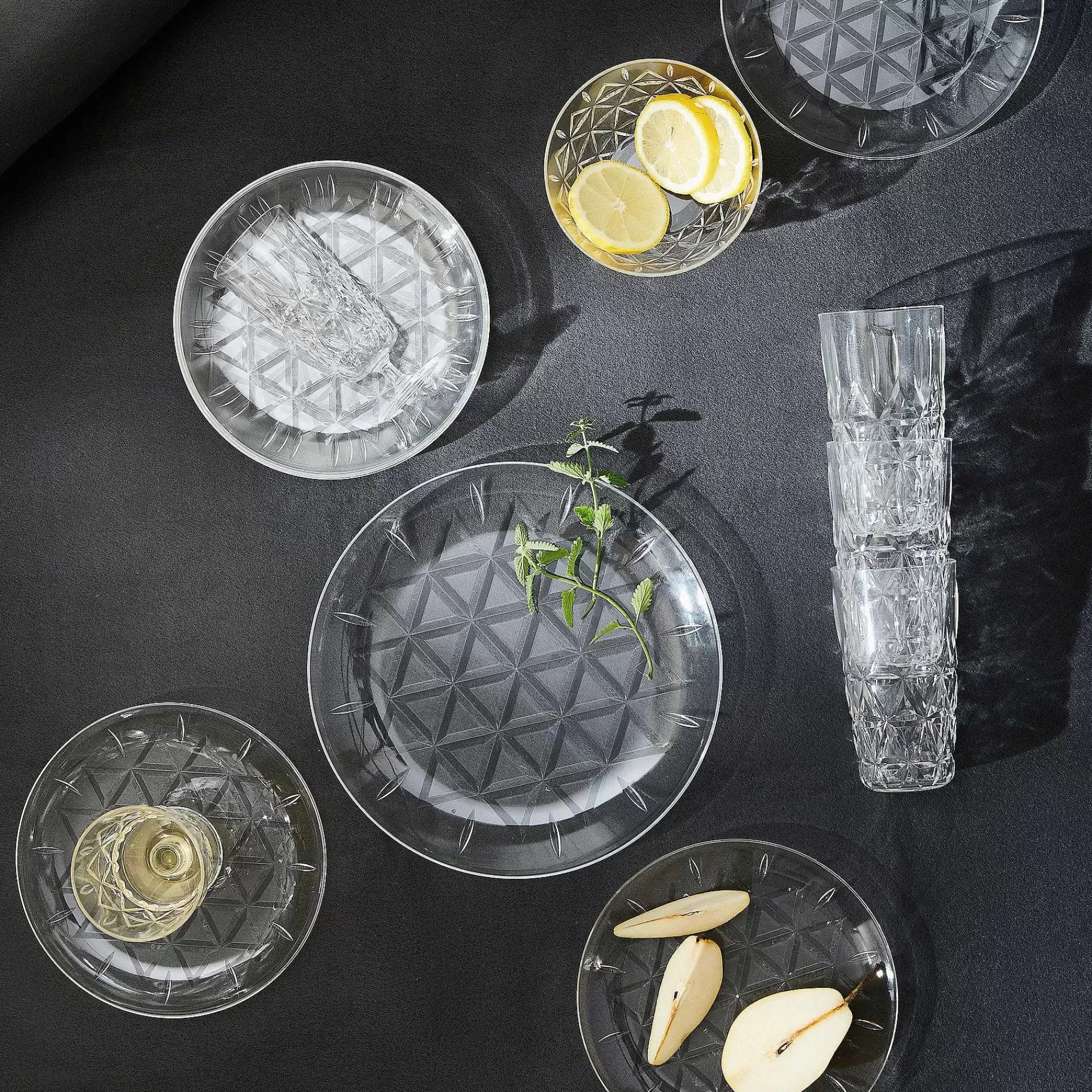 Sagaform Vannglass*Picknick Drikkeglass 4-Stk.