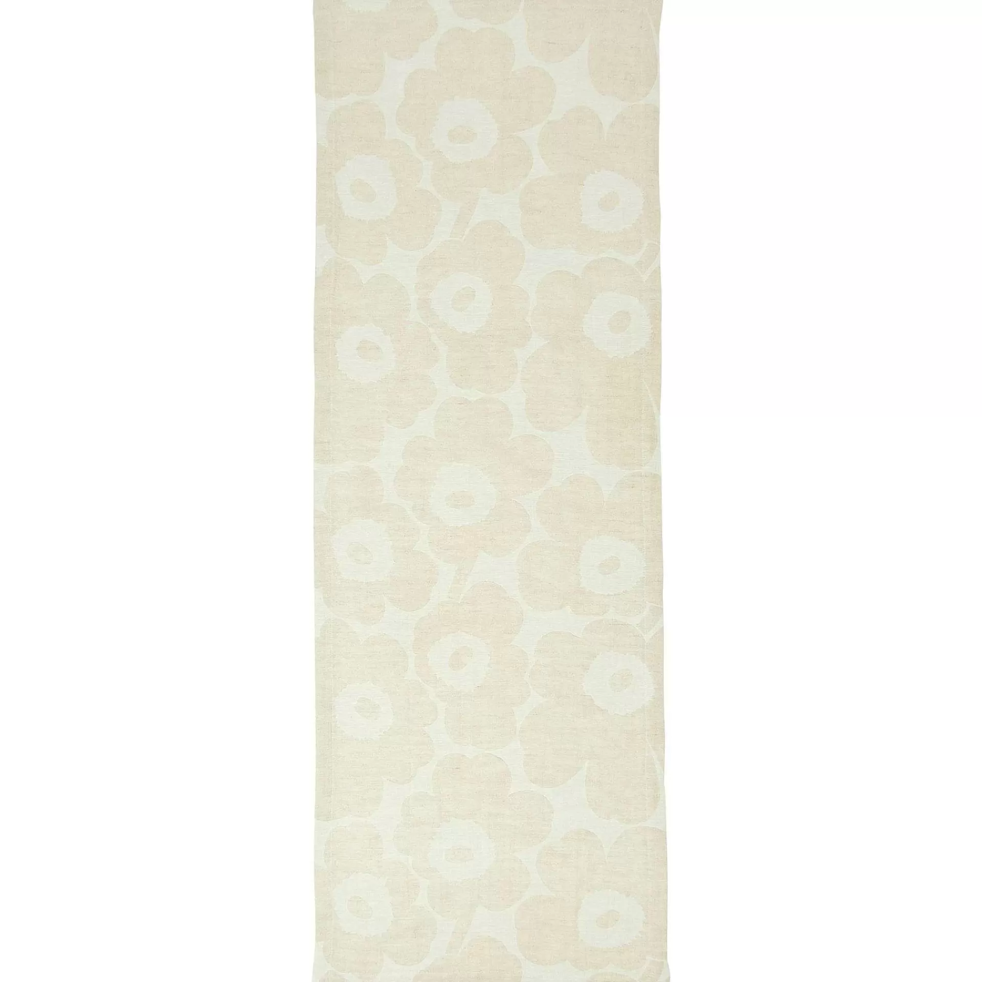 Marimekko Pieni Unikko Loper Beige-Svart-Hvit