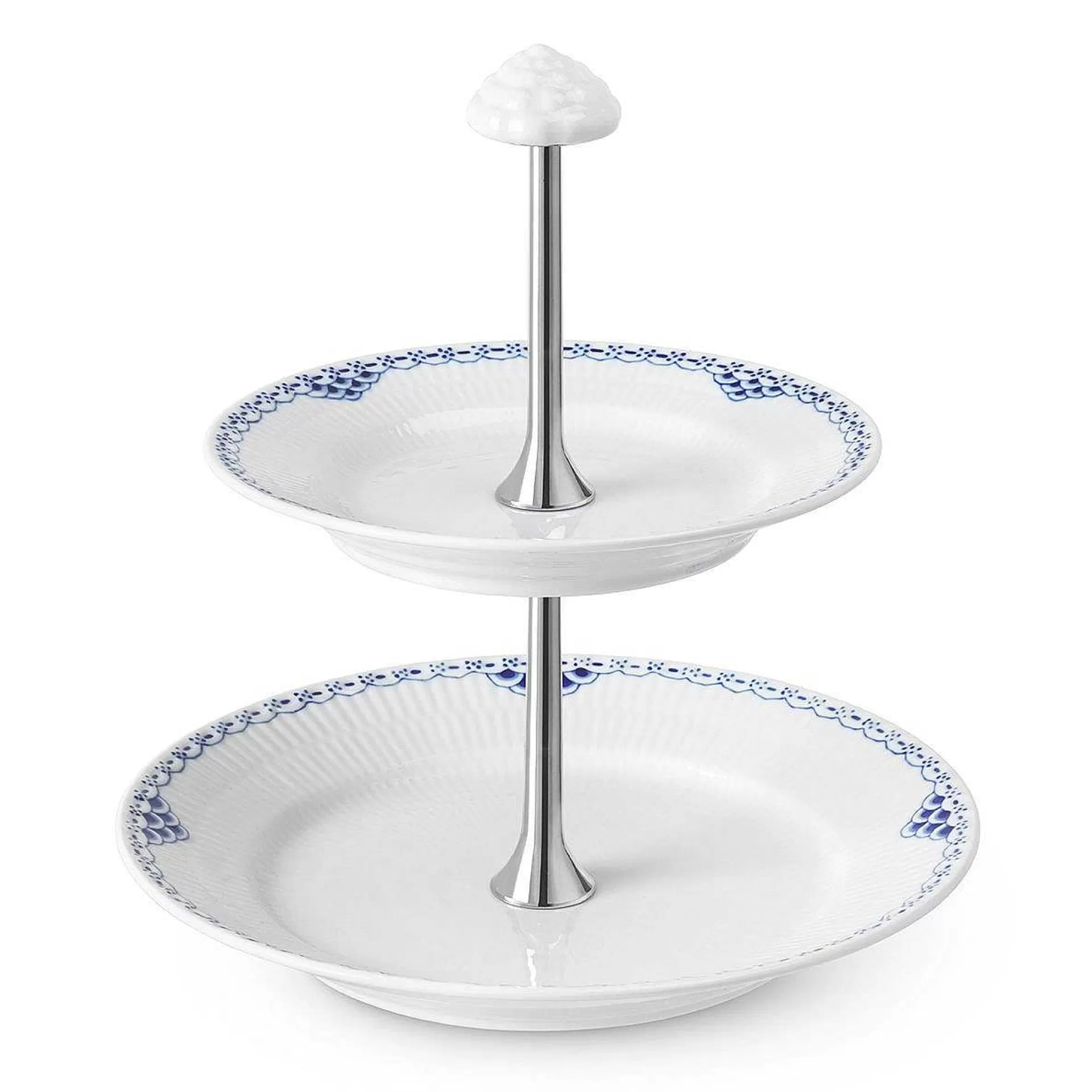 Royal Copenhagen Kakefat*Princess Etagere Etasjefat O 24 Cm
