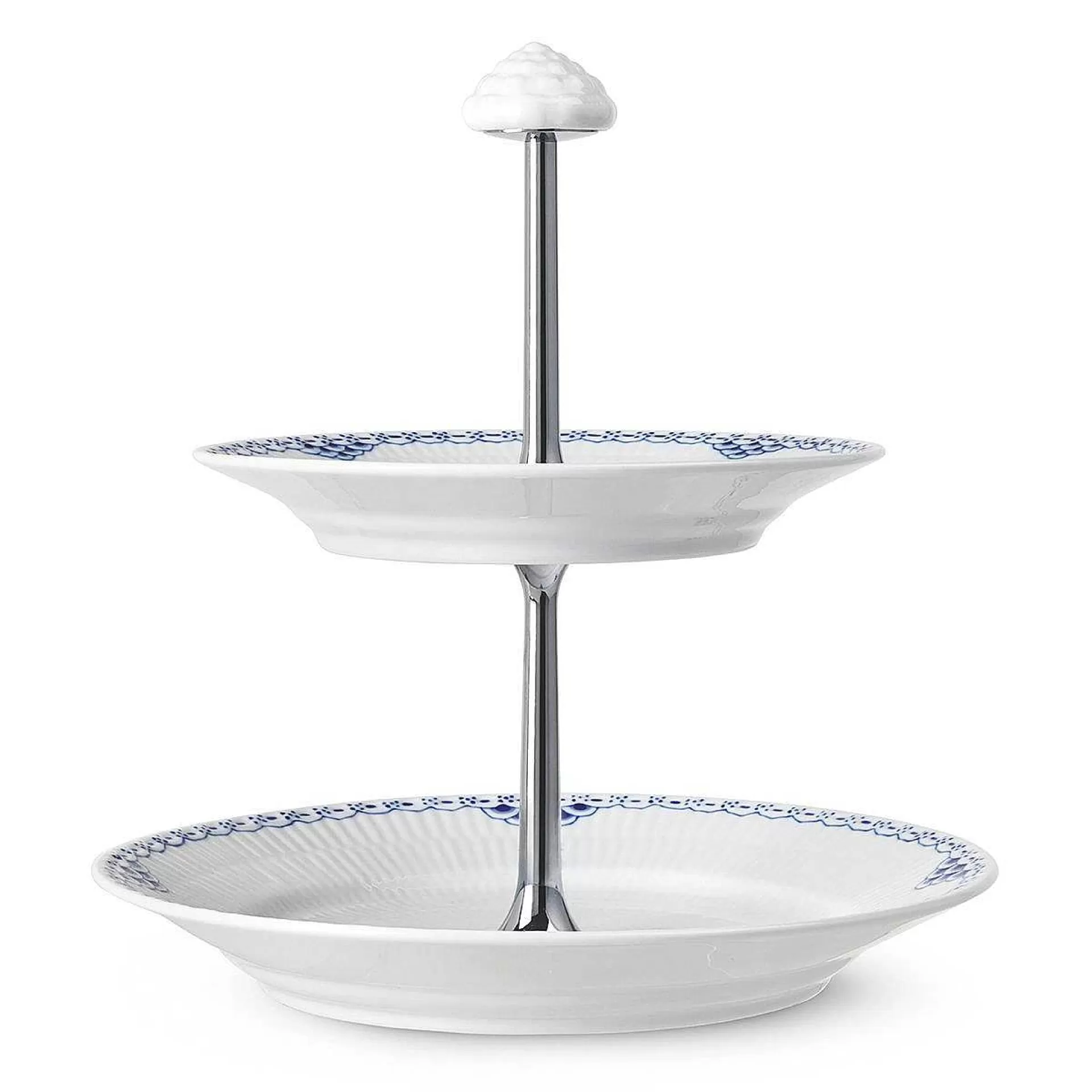 Royal Copenhagen Kakefat*Princess Etagere Etasjefat O 24 Cm