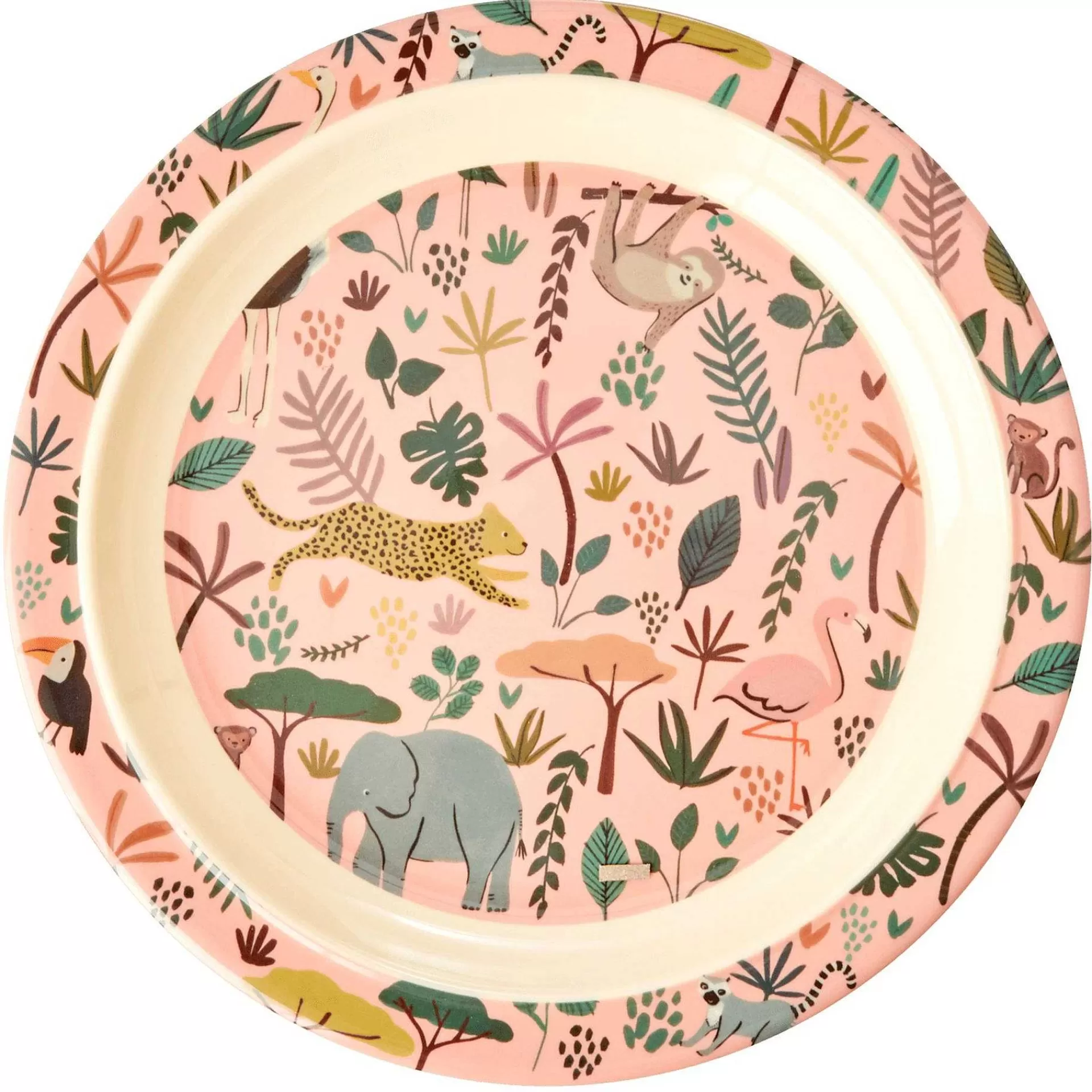 RICE Barneserviser* Barnetallerken Jungle Animals