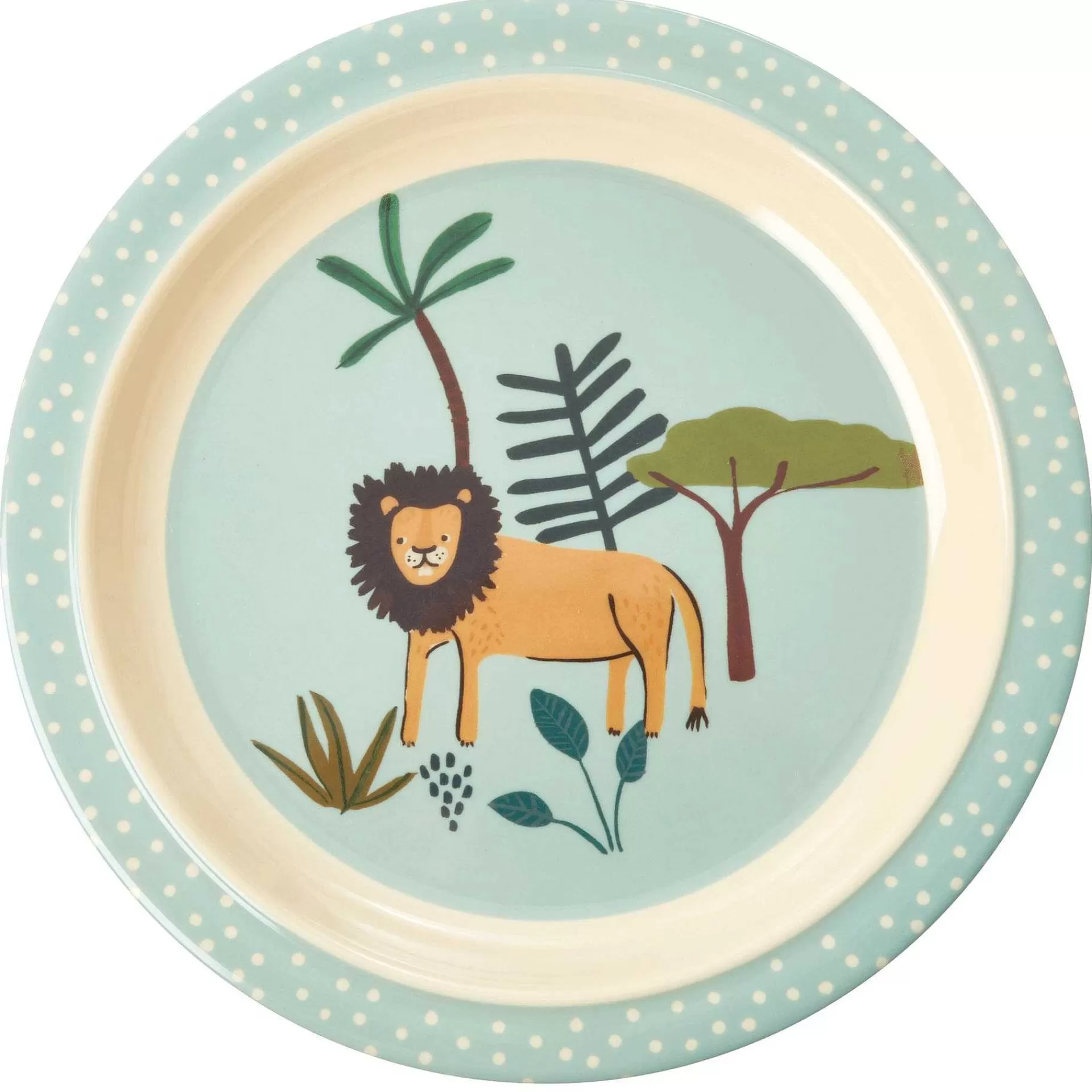 RICE Barneserviser* Barnetallerken Jungle Animals
