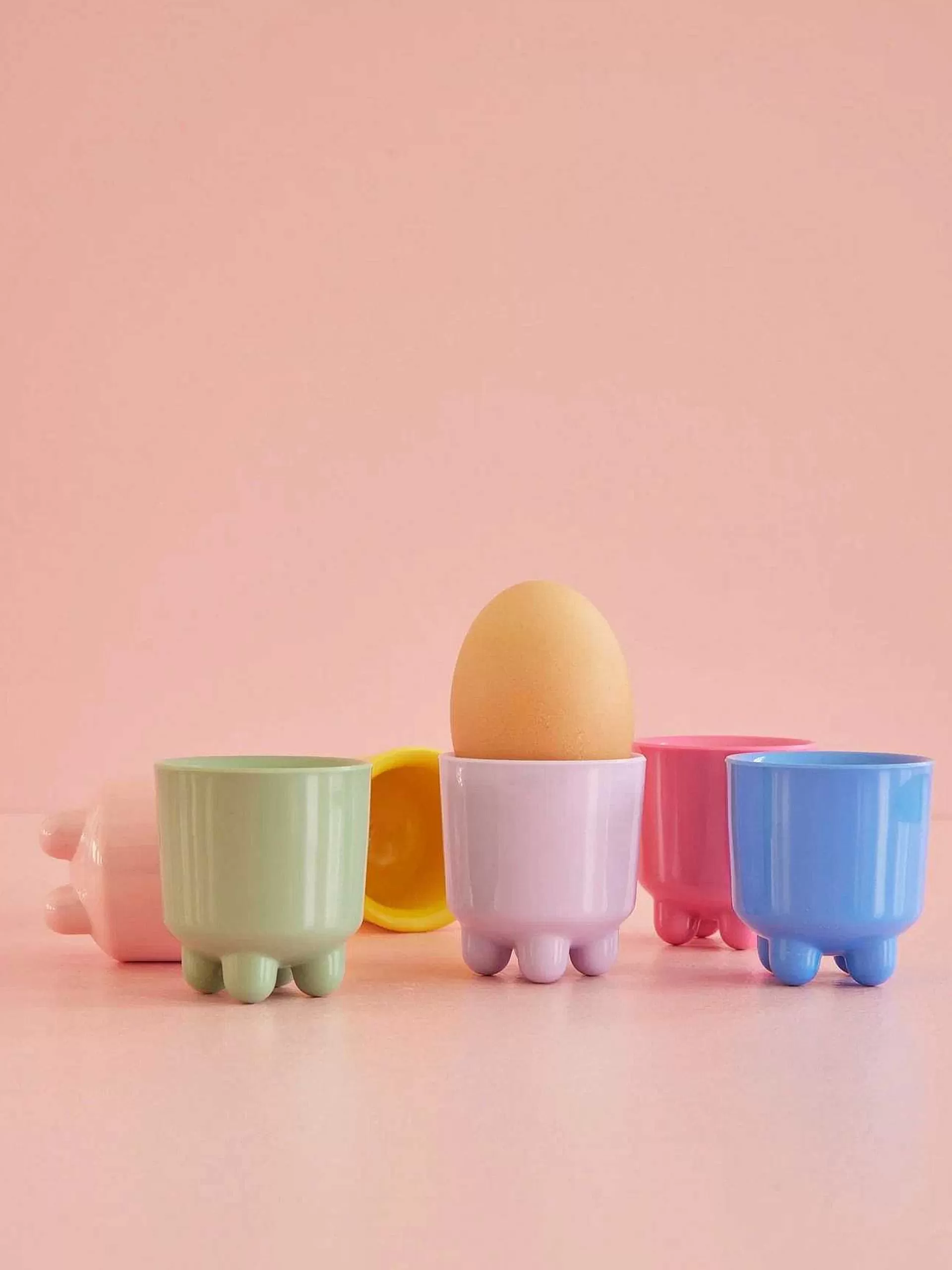 RICE Eggeglass* Eggeglass Melamin 6 Deler