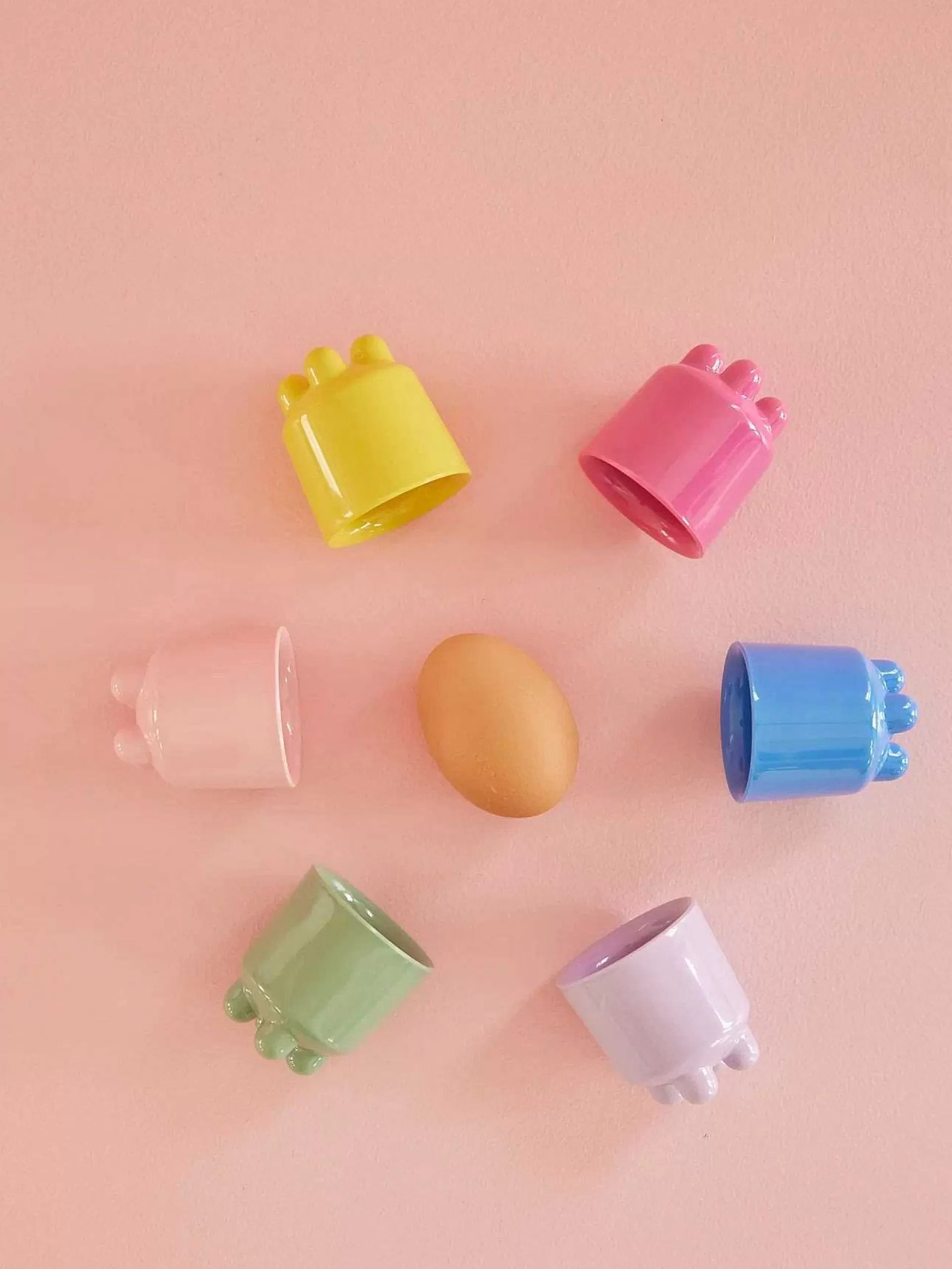 RICE Eggeglass* Eggeglass Melamin 6 Deler