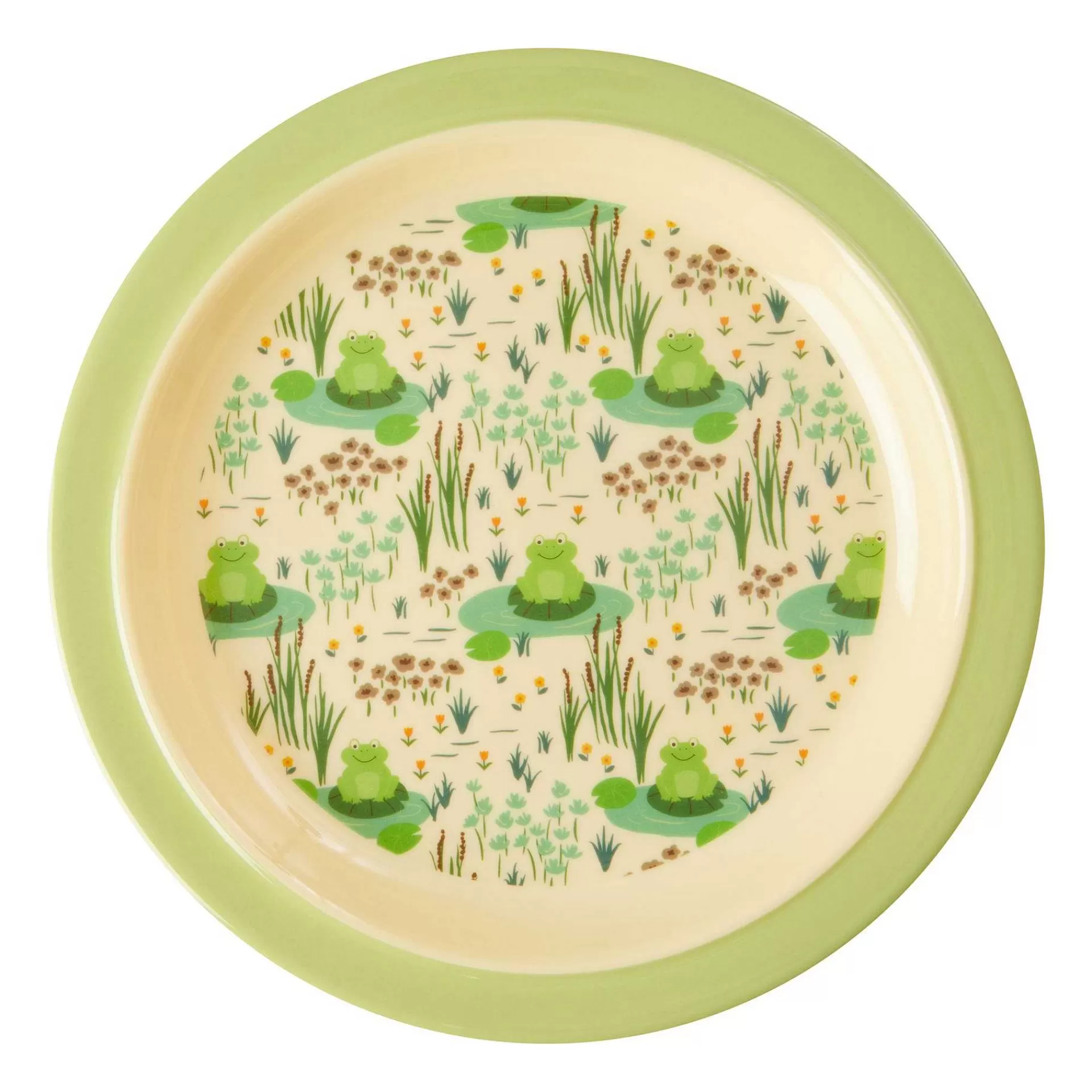 RICE Barneserviser* Melamin Barnetallerken O22 Cm