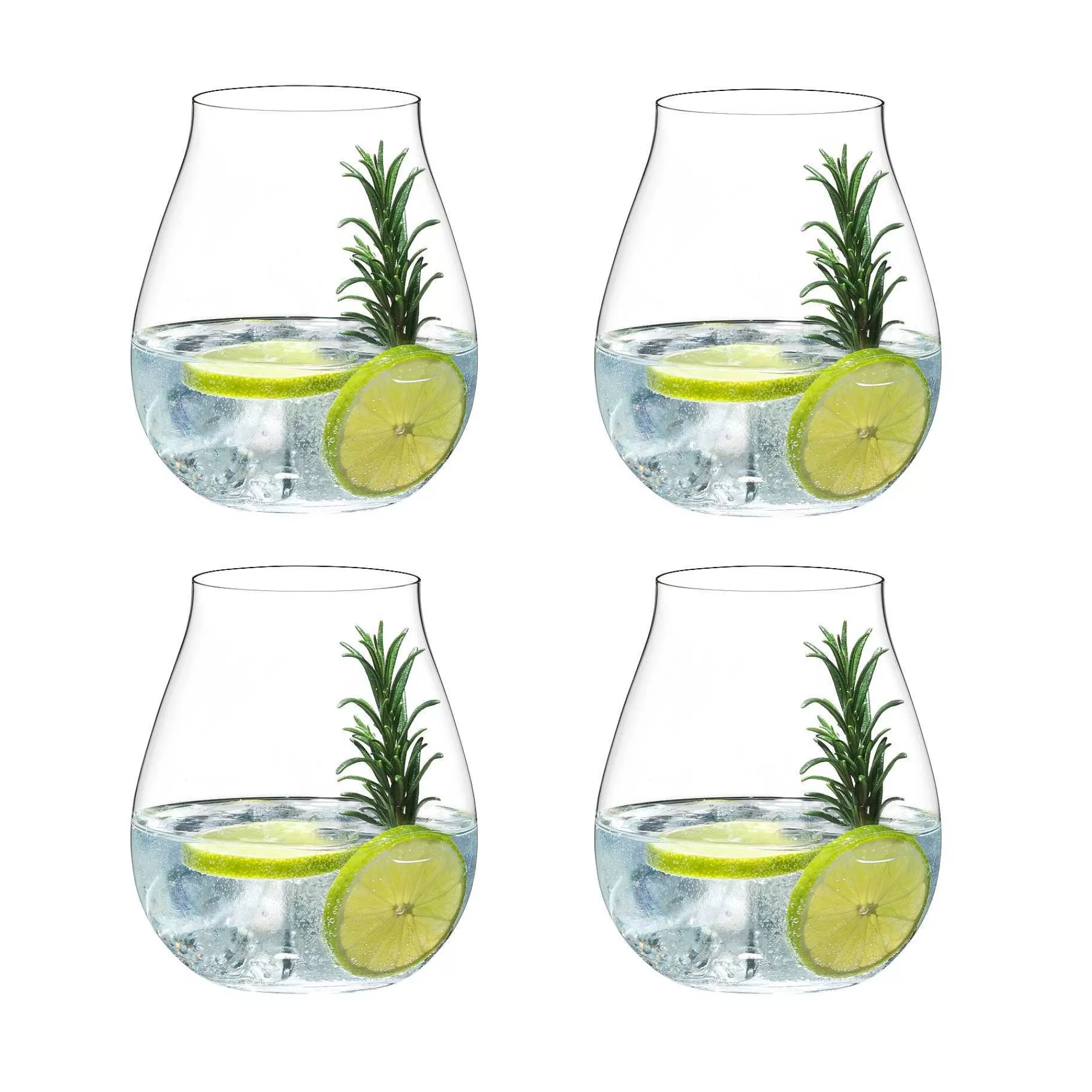 Riedel Highballglass & Longdrinkglass* O Gin & Tonic Sett 4-Stk.