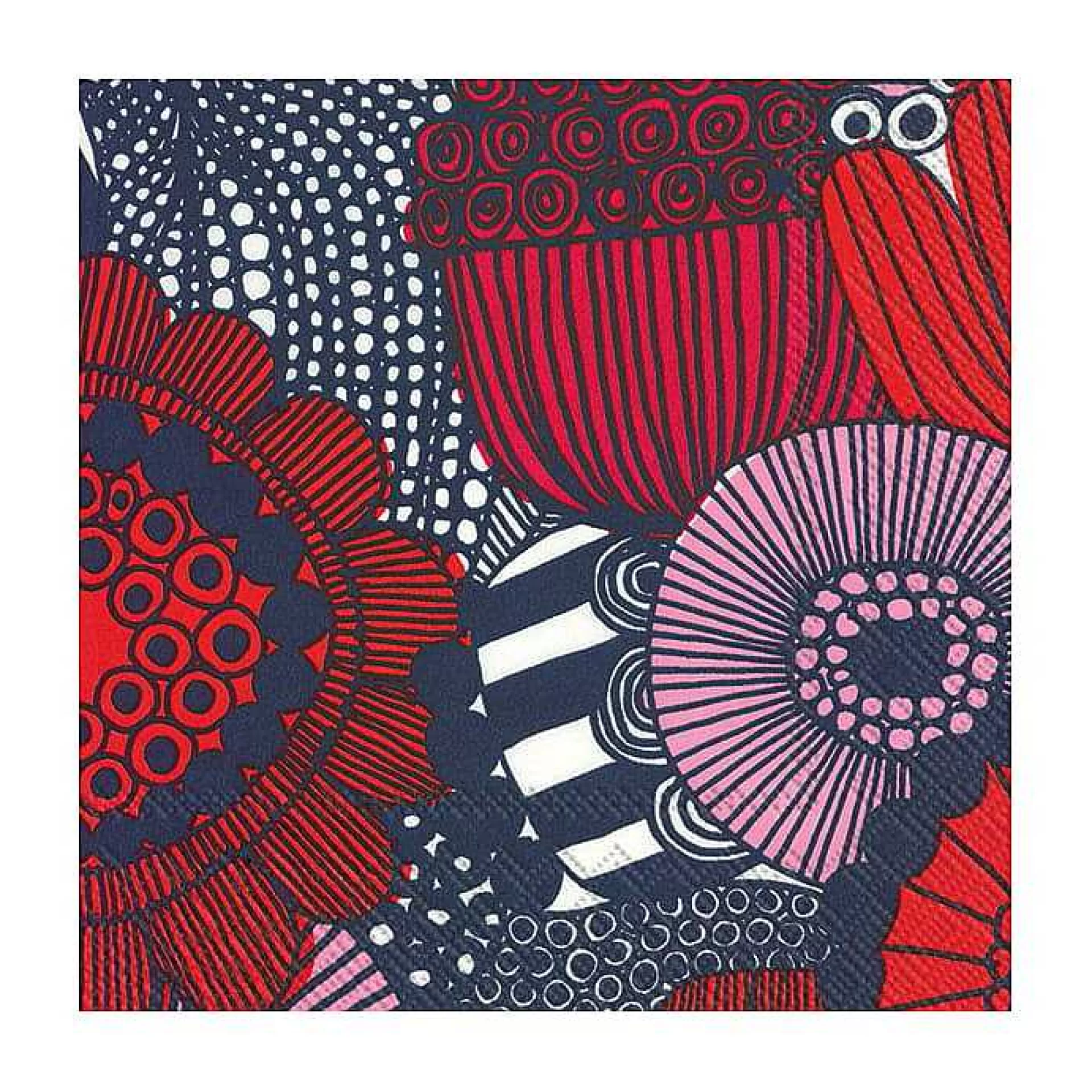 Marimekko Siirtolapuutarha Serviett 33X33 Cm 20-Pakning