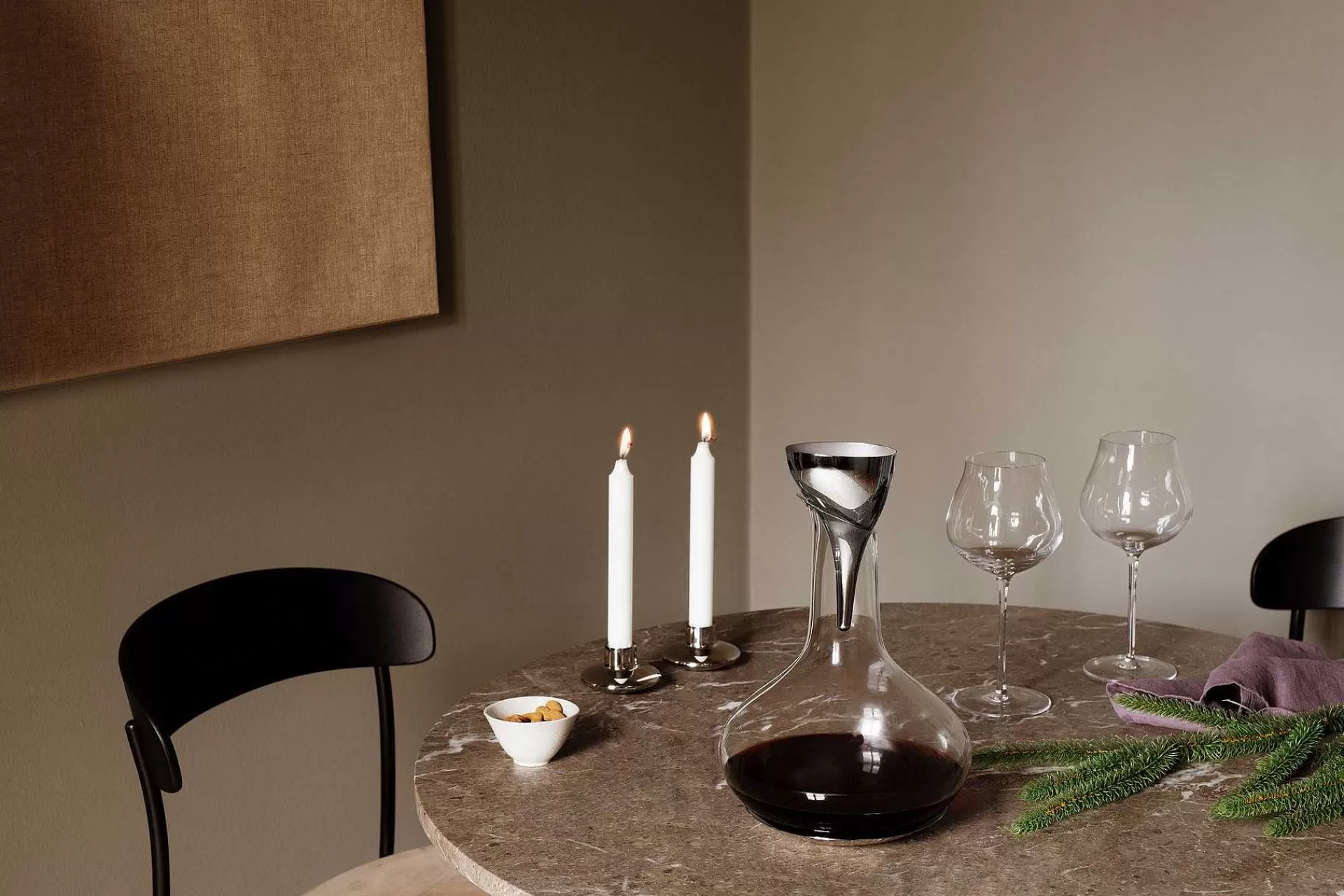 Georg Jensen Sky Dekanterer Med Filter