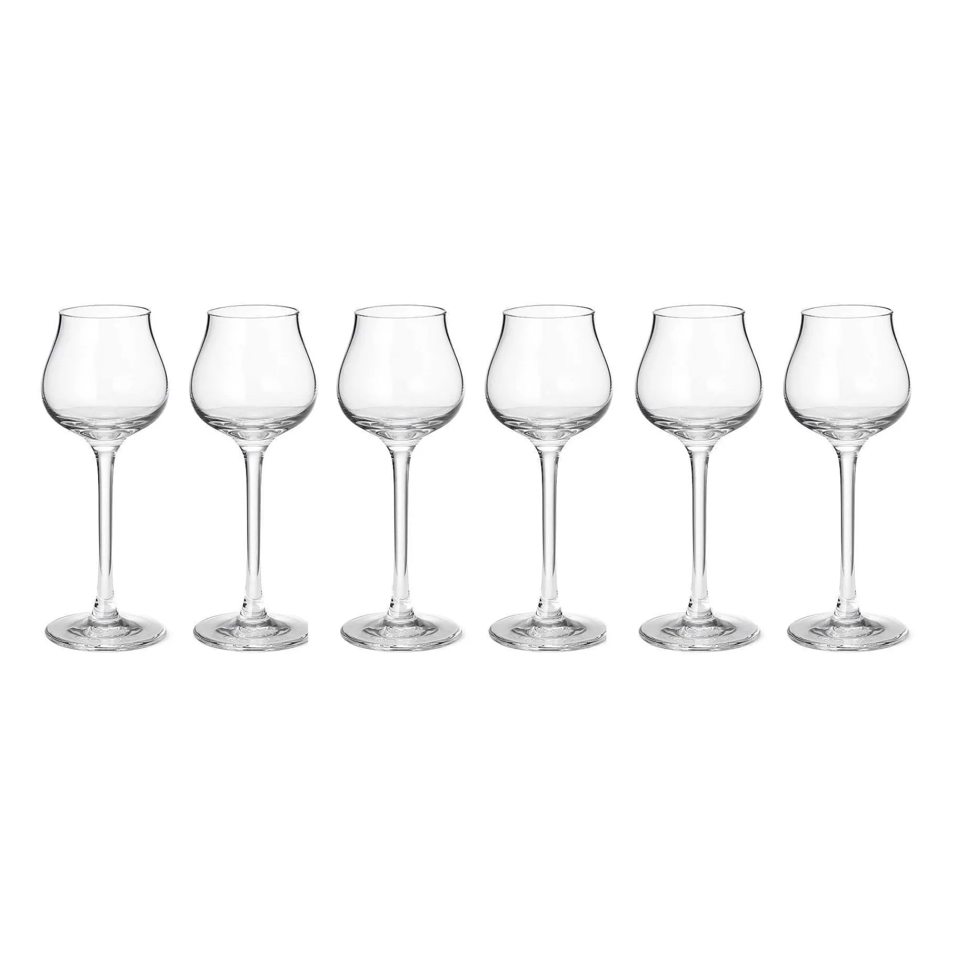 Georg Jensen Drammeglass*Sky Snapsglass 6 Cl 6-Pakning