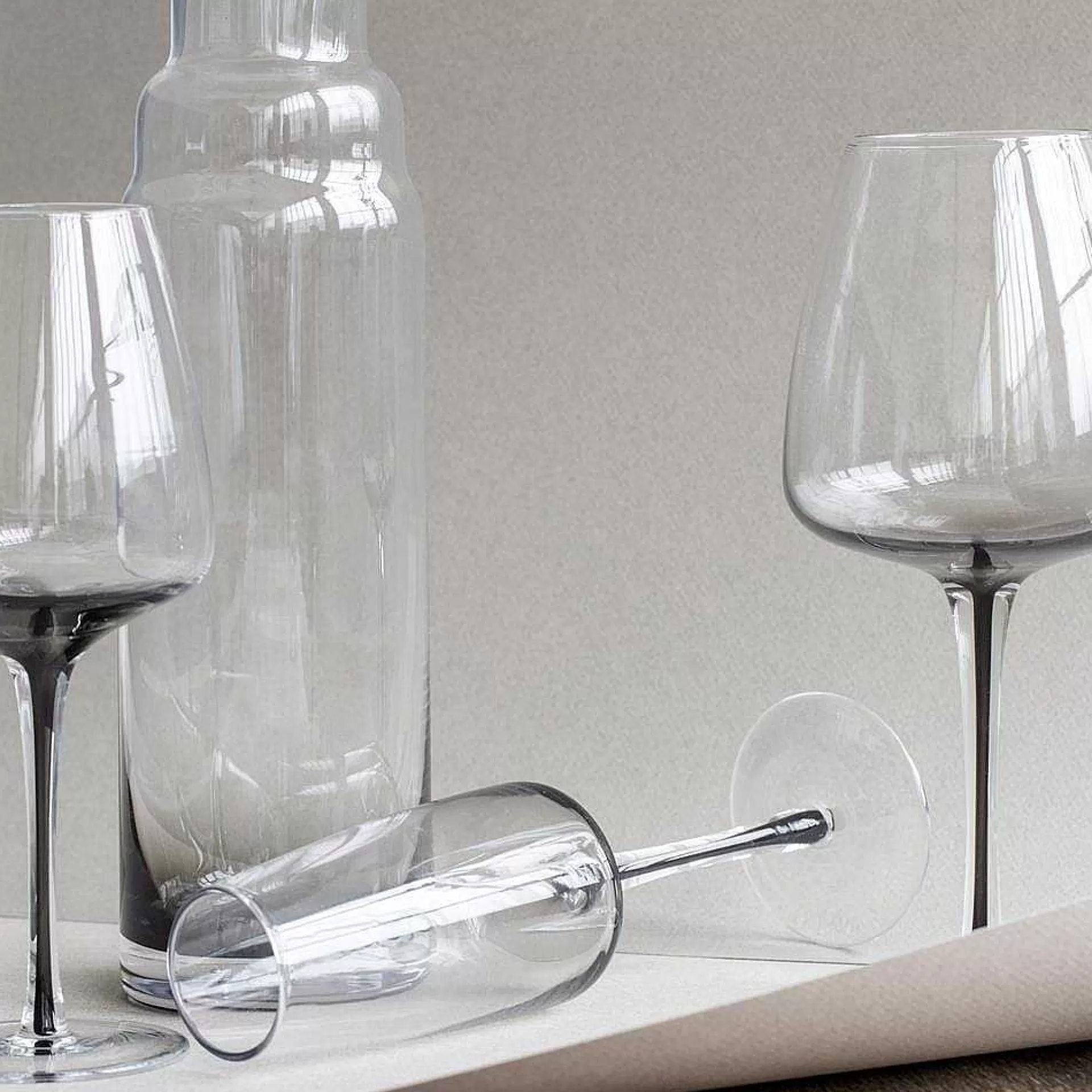 Broste Copenhagen Champagneglass*Smoke Champagneglass