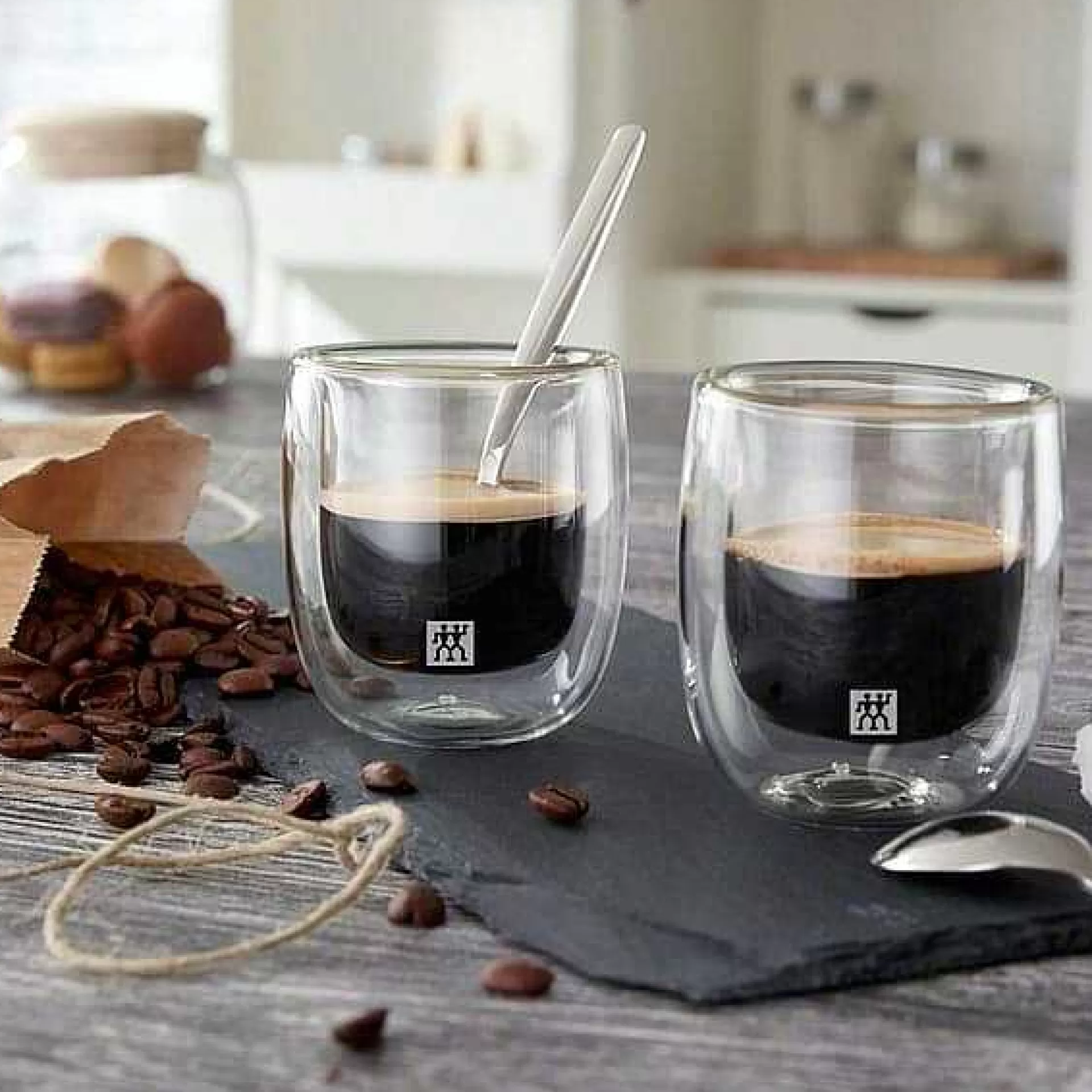 Zwilling Gløggkopper*Sorrento Espressoglass 2-Stk.