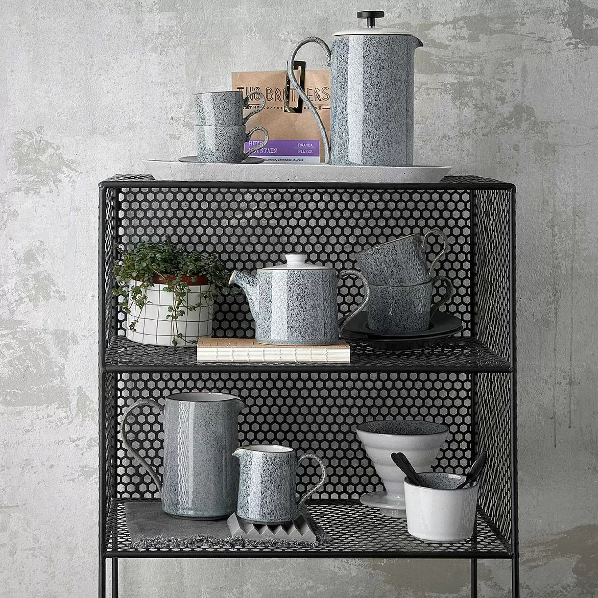 Denby Teskåler & Kaffeskåler*Studio Grey Brew Fat Til Espressokopp
