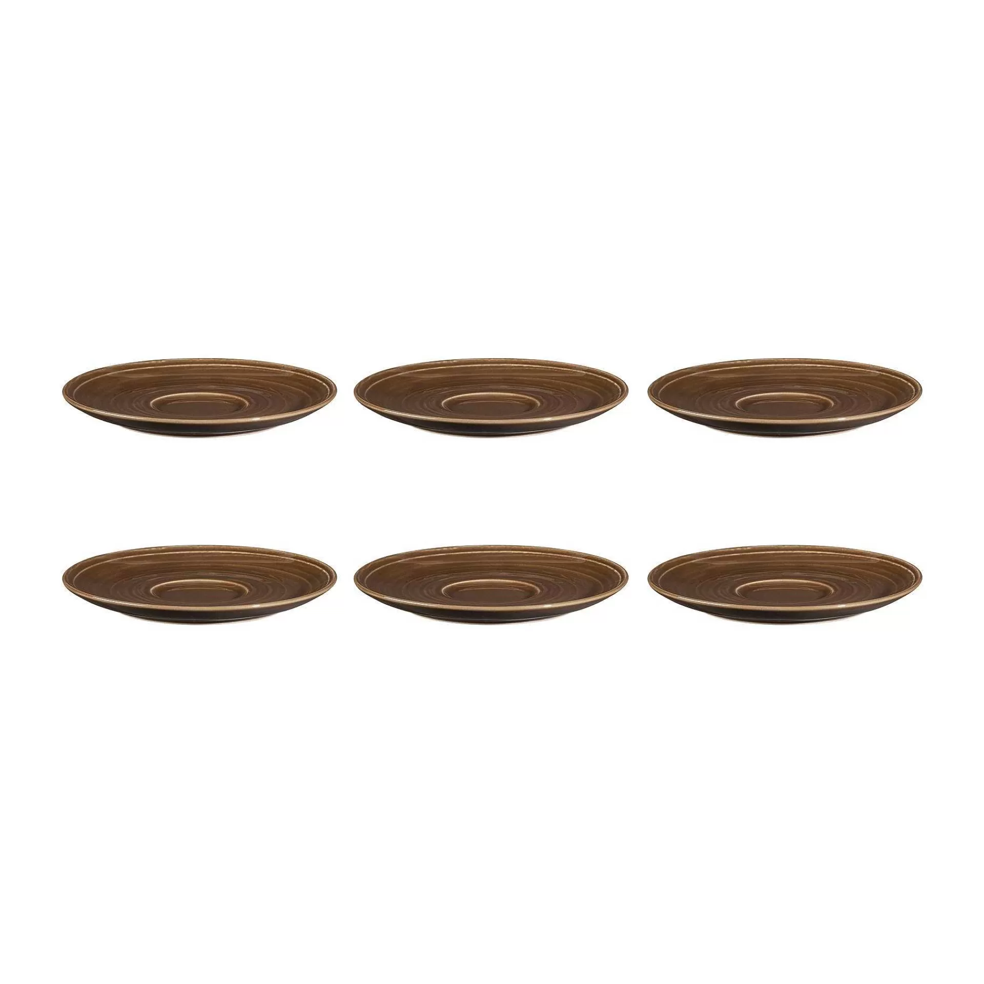Seltmann Weiden Teskåler & Kaffeskåler*Terra Kaffefat O 16,1 Cm 6-Pakning