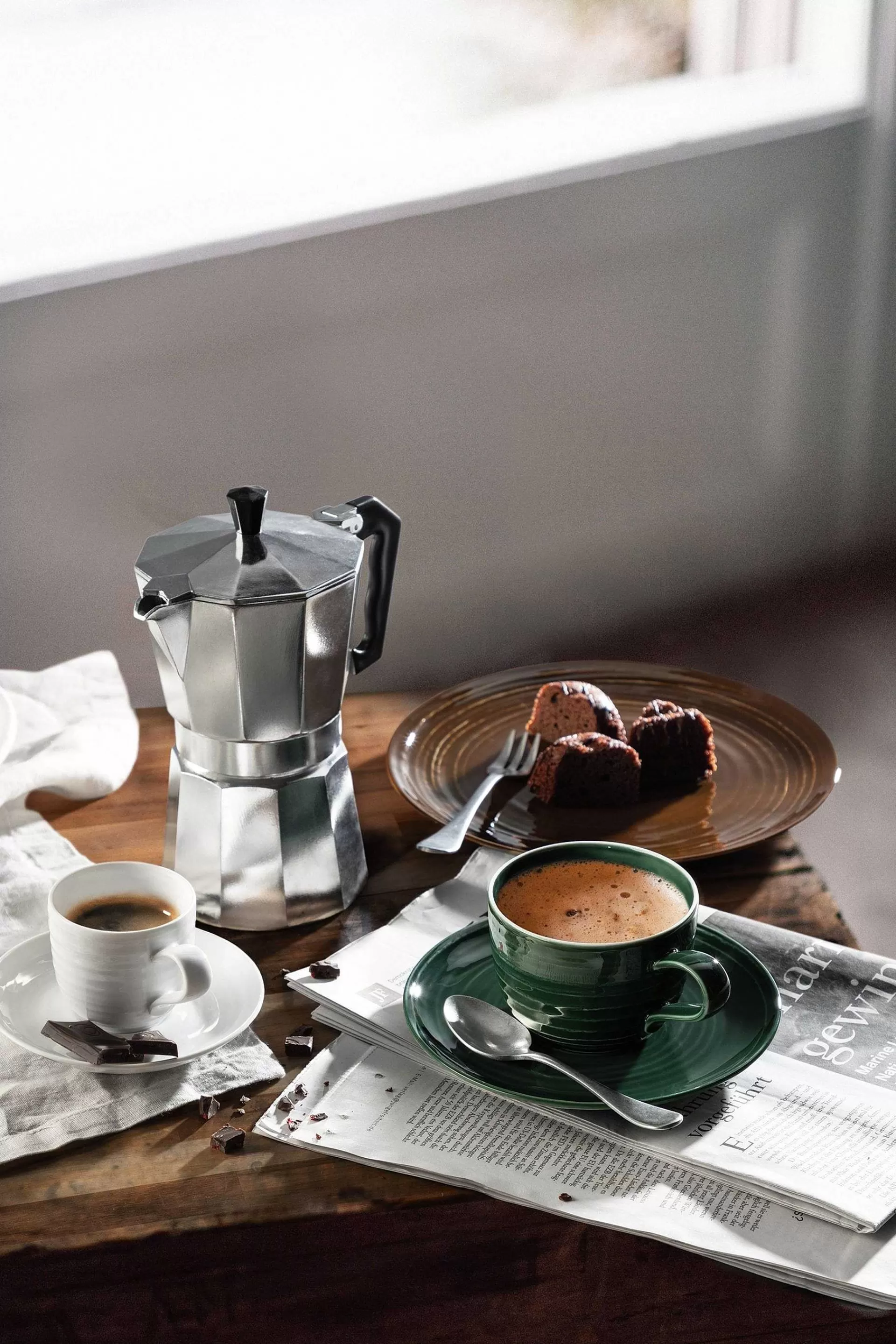 Seltmann Weiden Teskåler & Kaffeskåler*Terra Kaffefat O 16,1 Cm 6-Pakning
