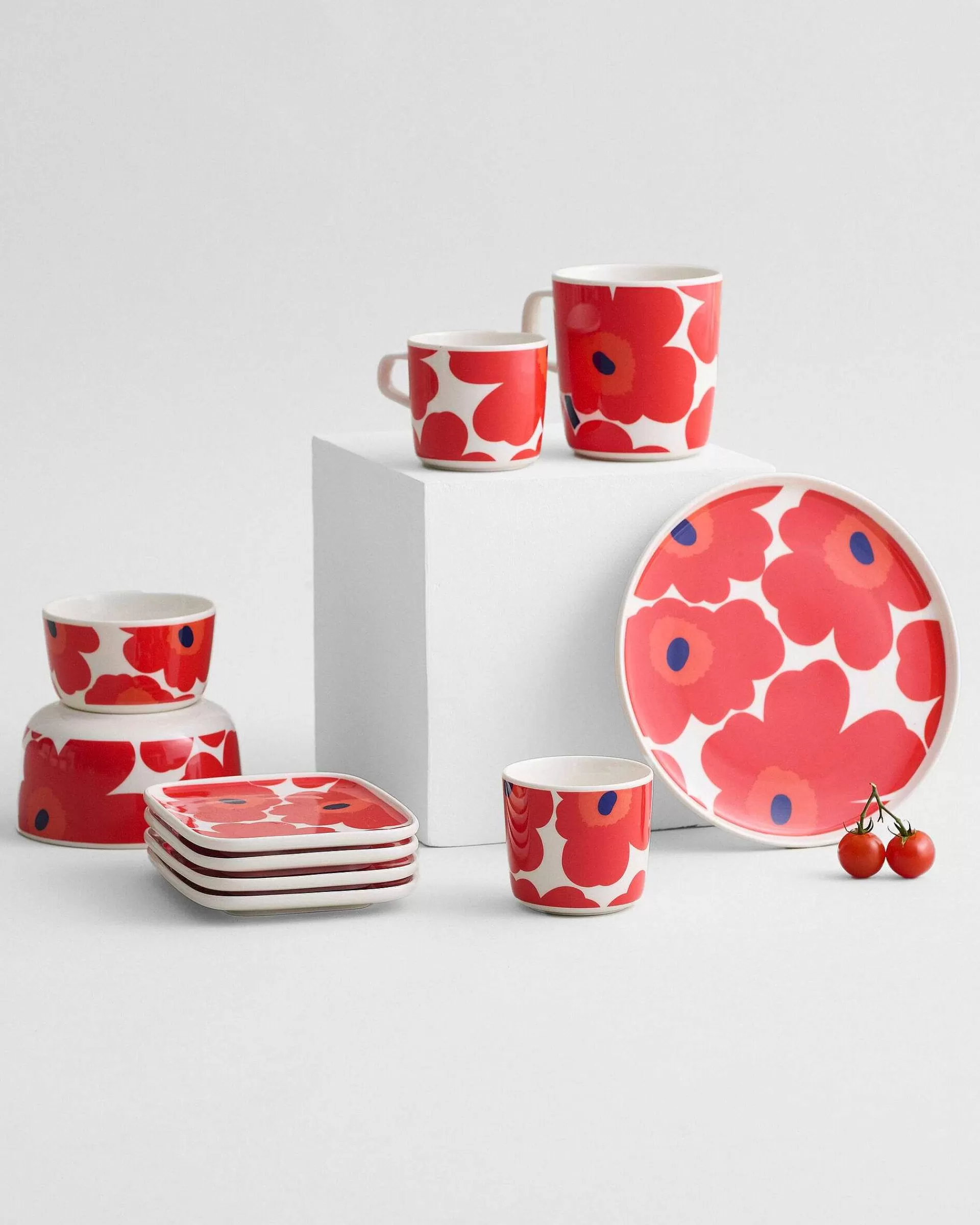 Marimekko Serveringsfat*Unikko Fat 15 X 12 Cm
