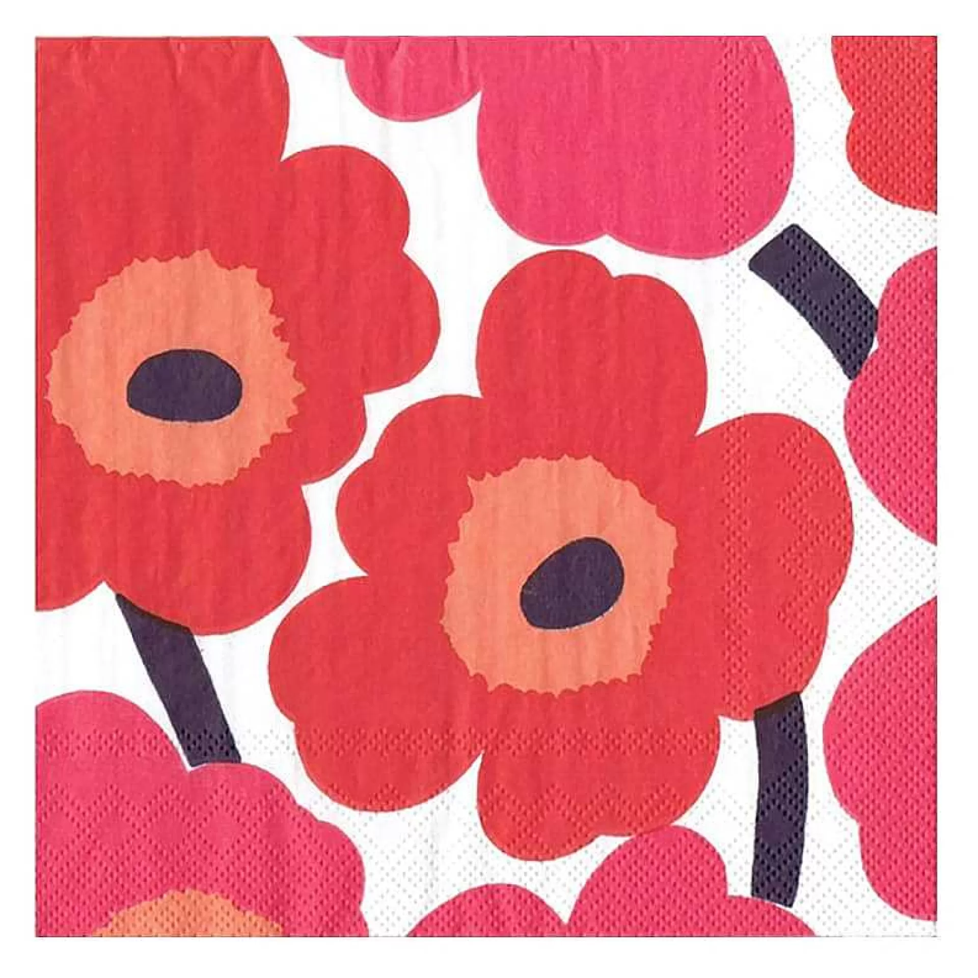 Marimekko Unniko Serviett 33X33 Cm 20-Pakning