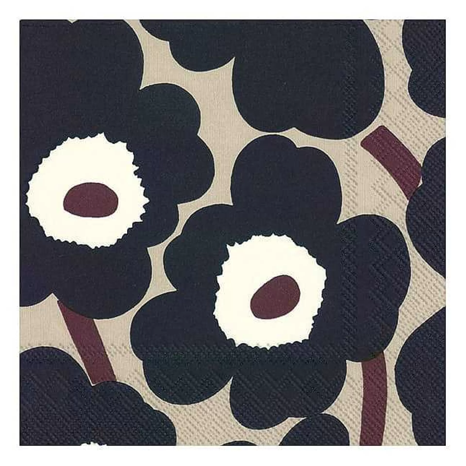 Marimekko Unniko Serviett 33X33 Cm 20-Pakning