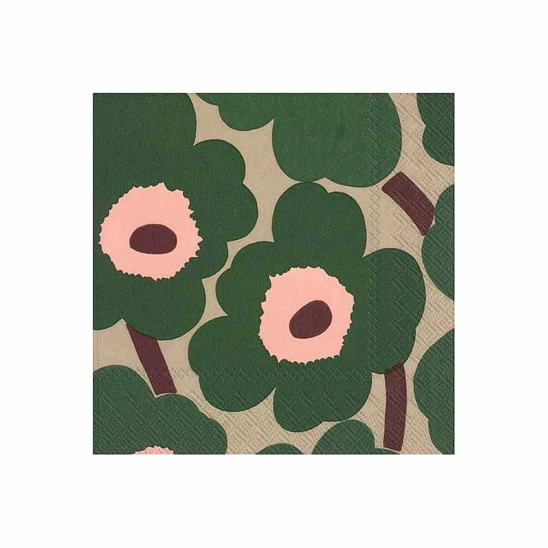 Marimekko Unniko Serviett 33X33 Cm 20-Pakning