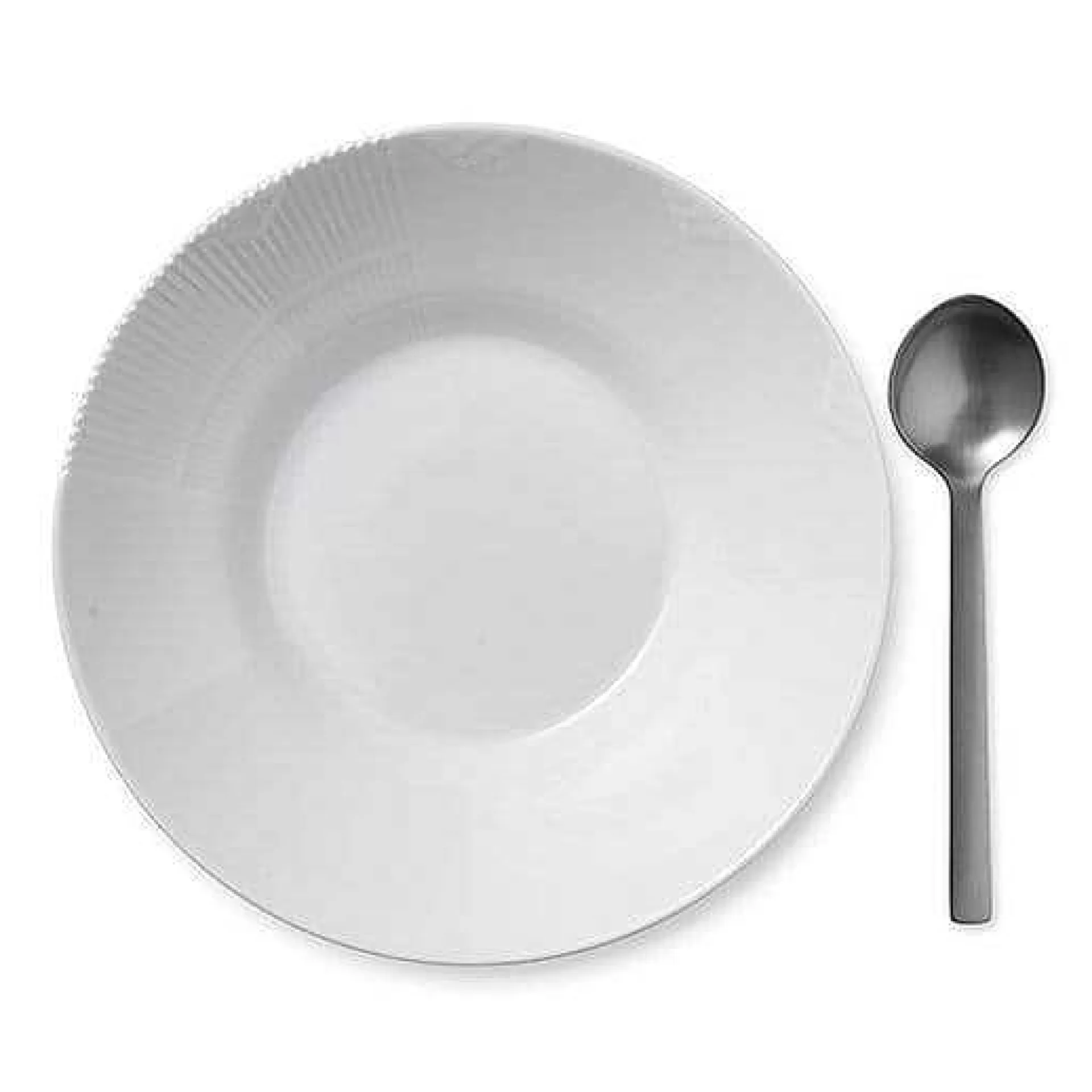 Royal Copenhagen Dype Tallerkener*White Elements Dyp Tallerken