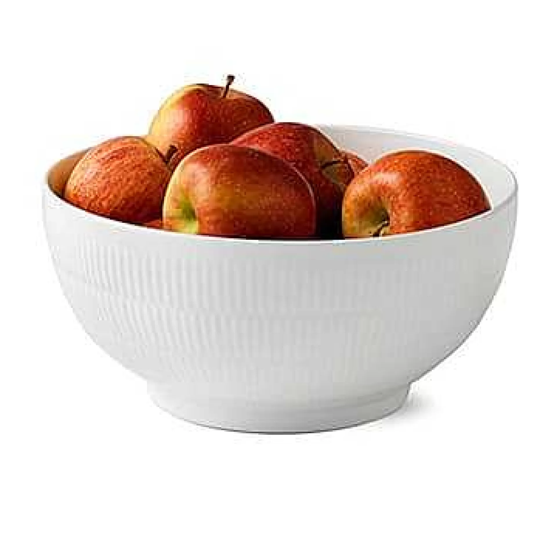 Royal Copenhagen Salatbolle*White Fluted Bolle
