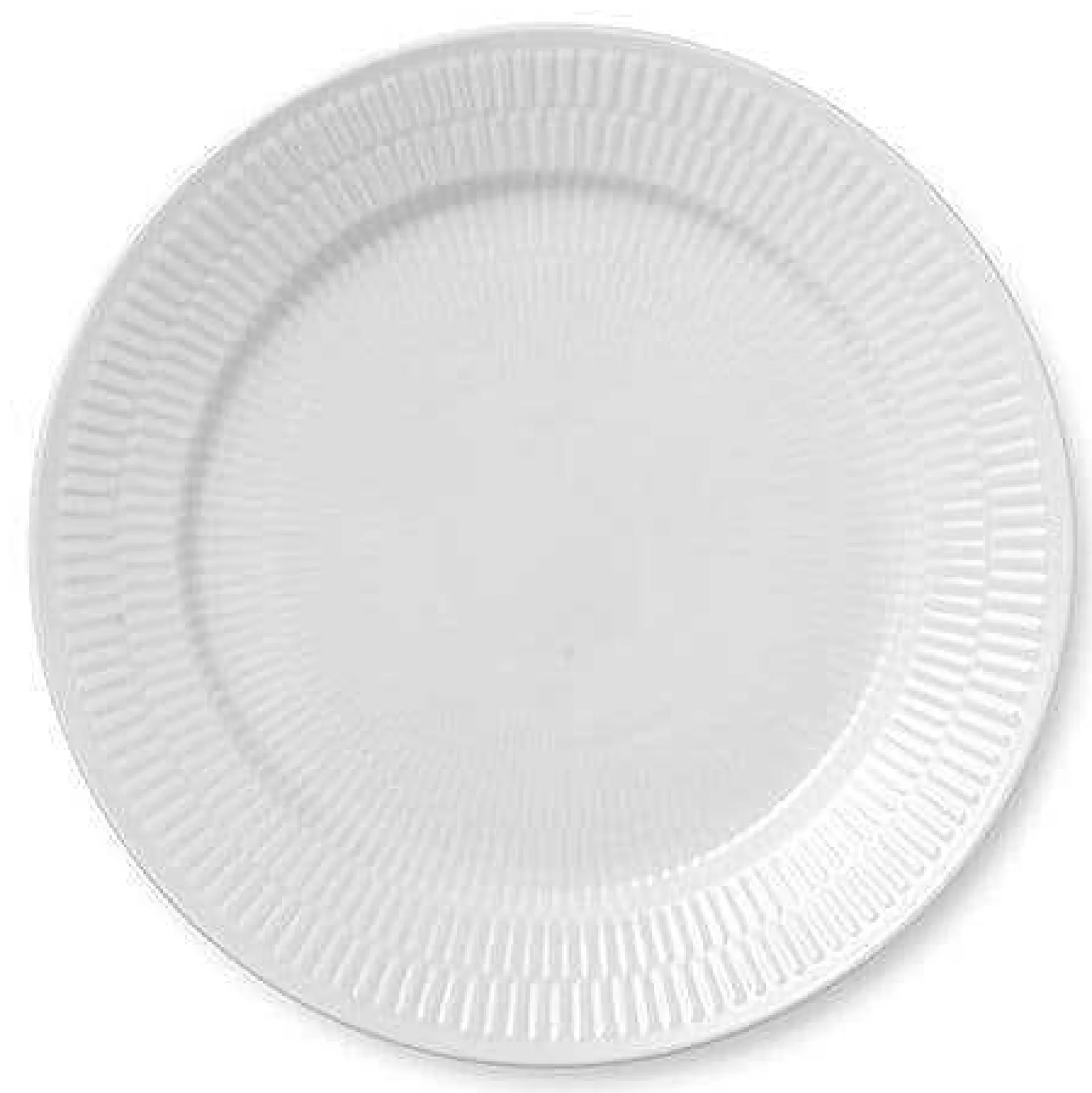 Royal Copenhagen Middagstallerkener*White Fluted Tallerken